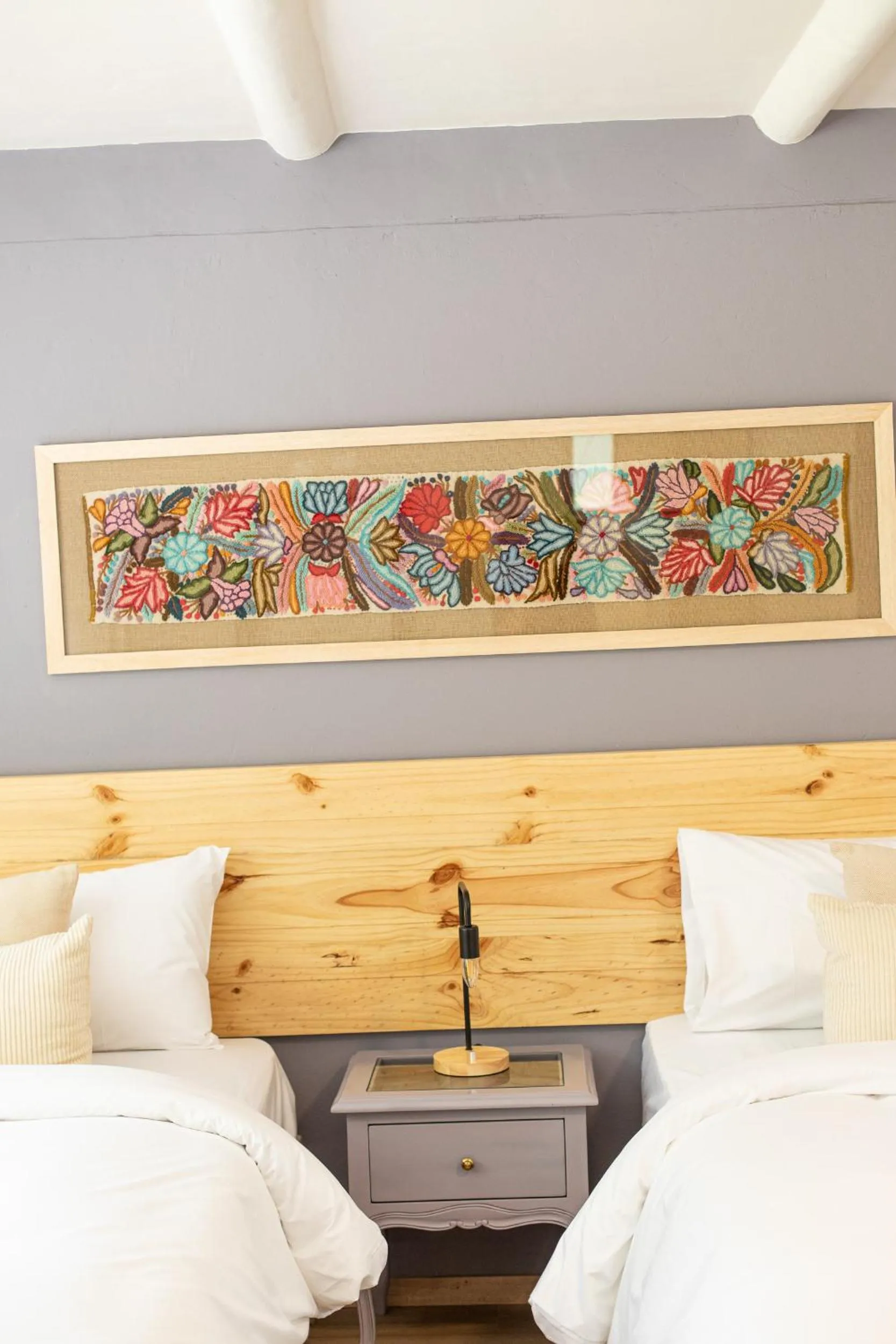 Bed in Tariq Sacred Valley