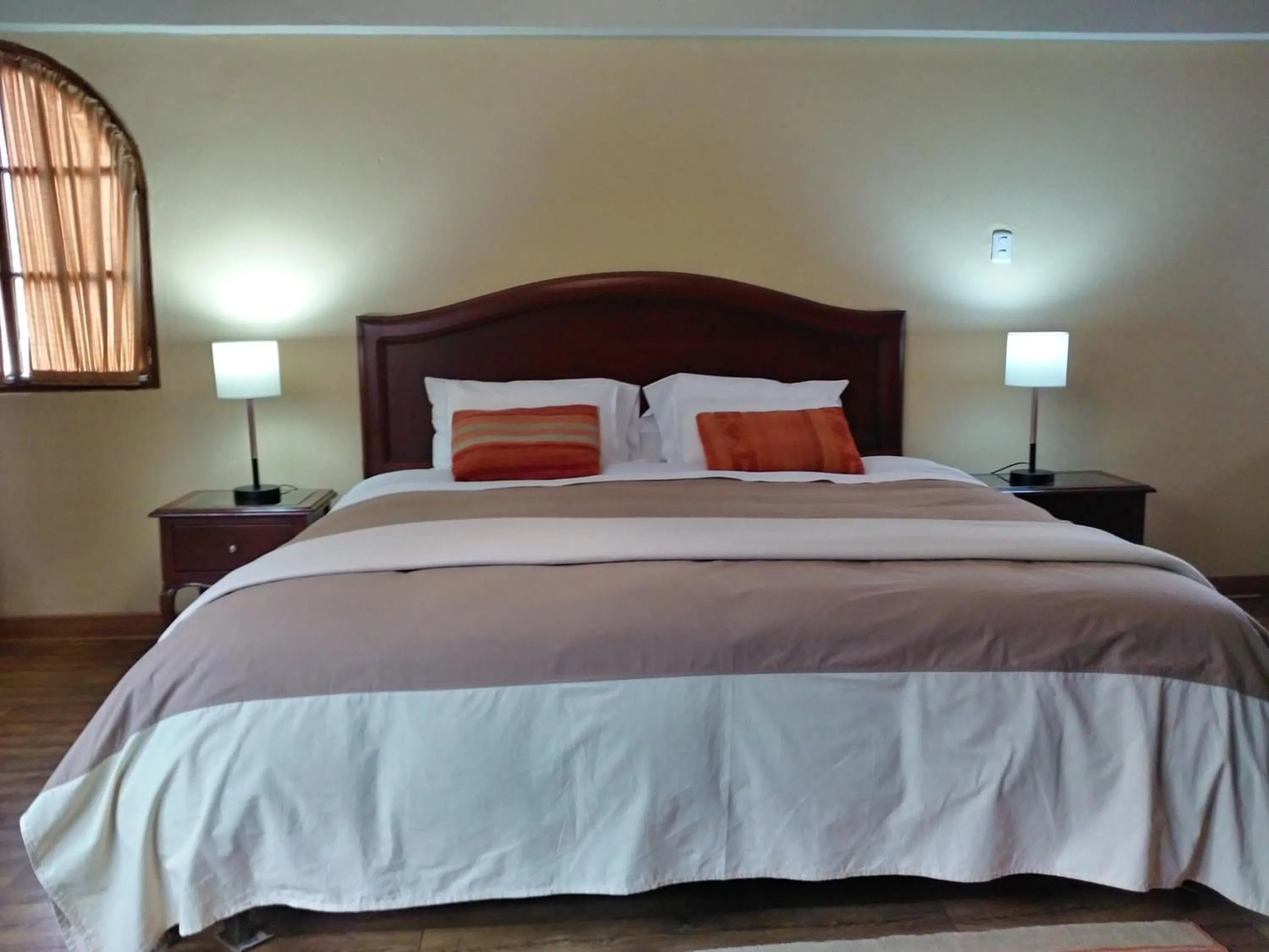 Bedroom, Bed in Hotel Pisonay Pueblo