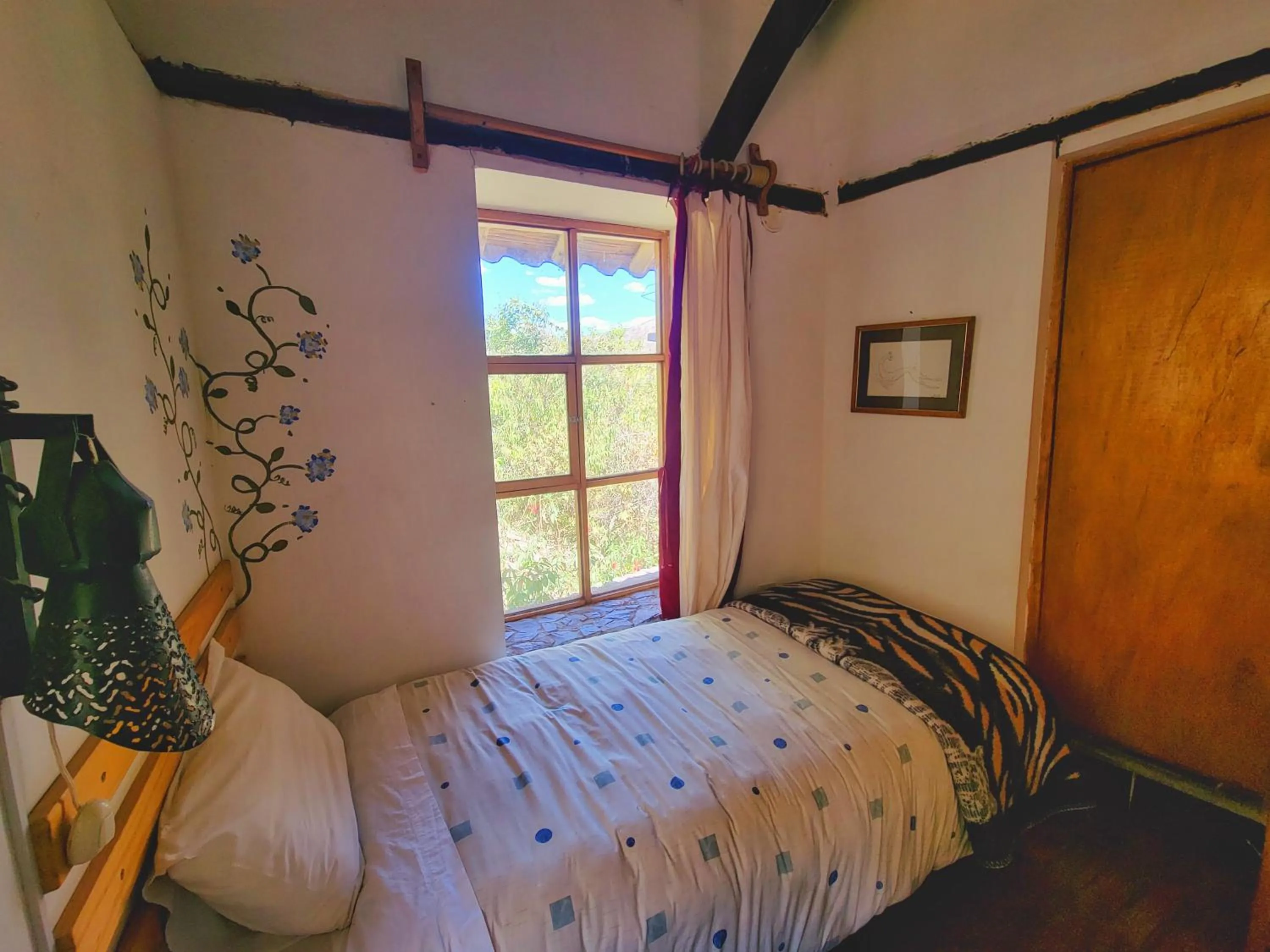 Bed in Casa de campo Yoga Retreat