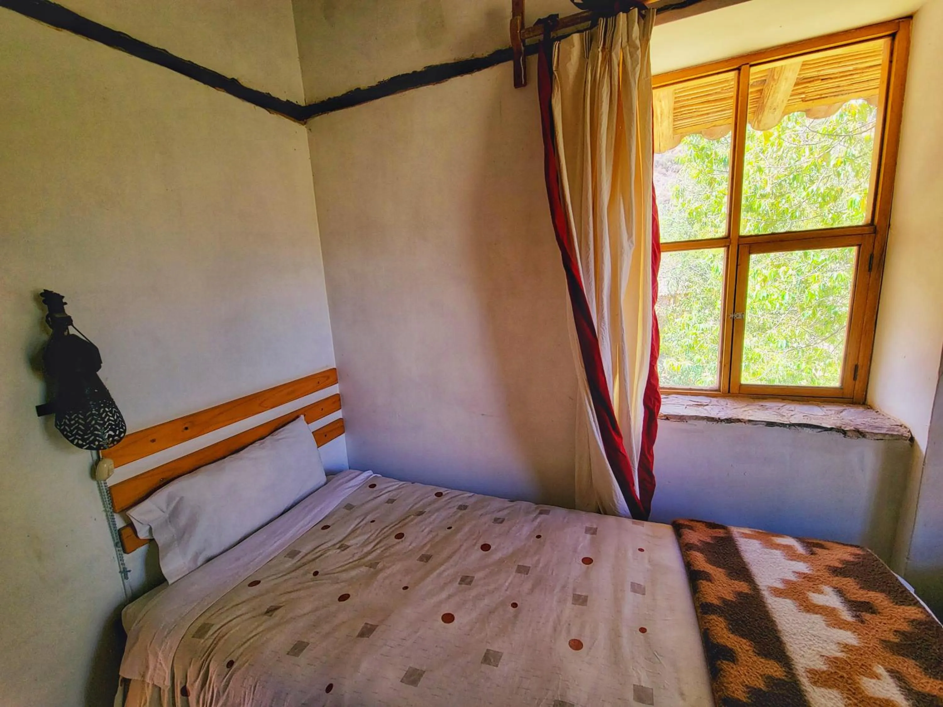 Bed in Casa de campo Yoga Retreat