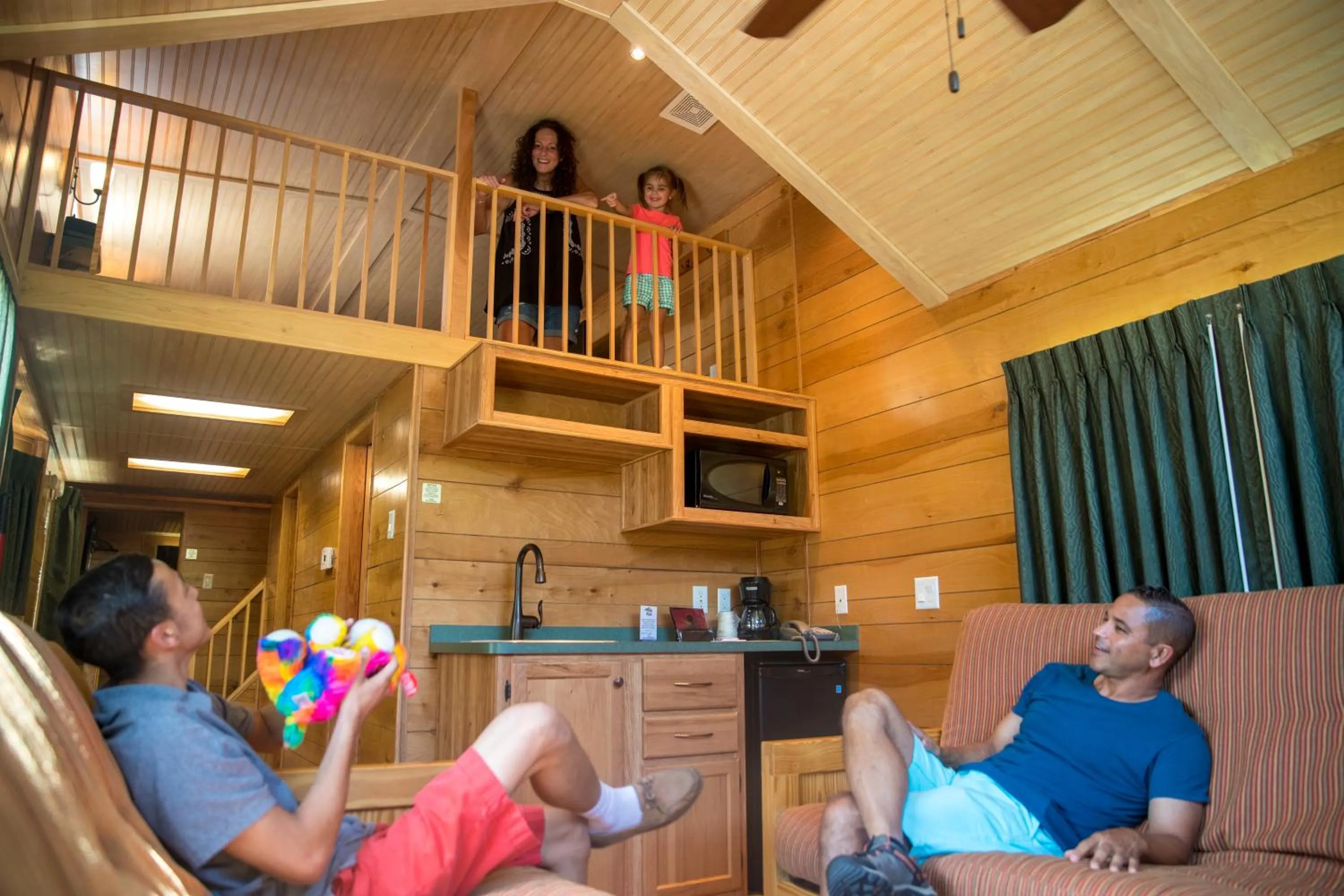Deluxe Family Room in Richmond North / Kings Dominion KOA
