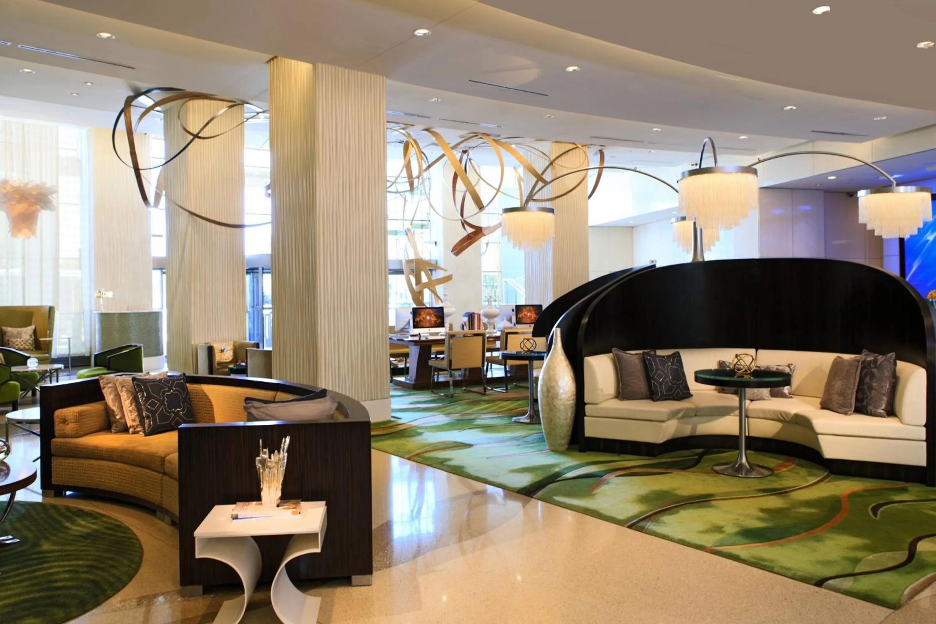 Lobby or reception in Renaissance Arlington Capital View Hotel