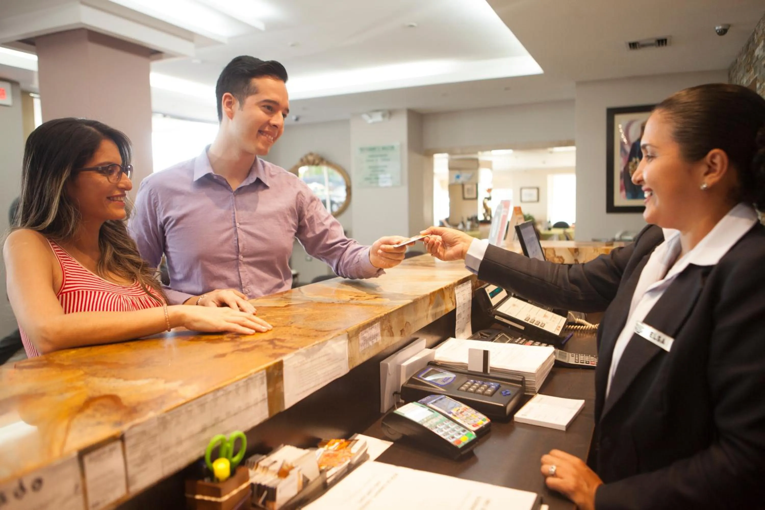 Lobby or reception in Hotel Ramada