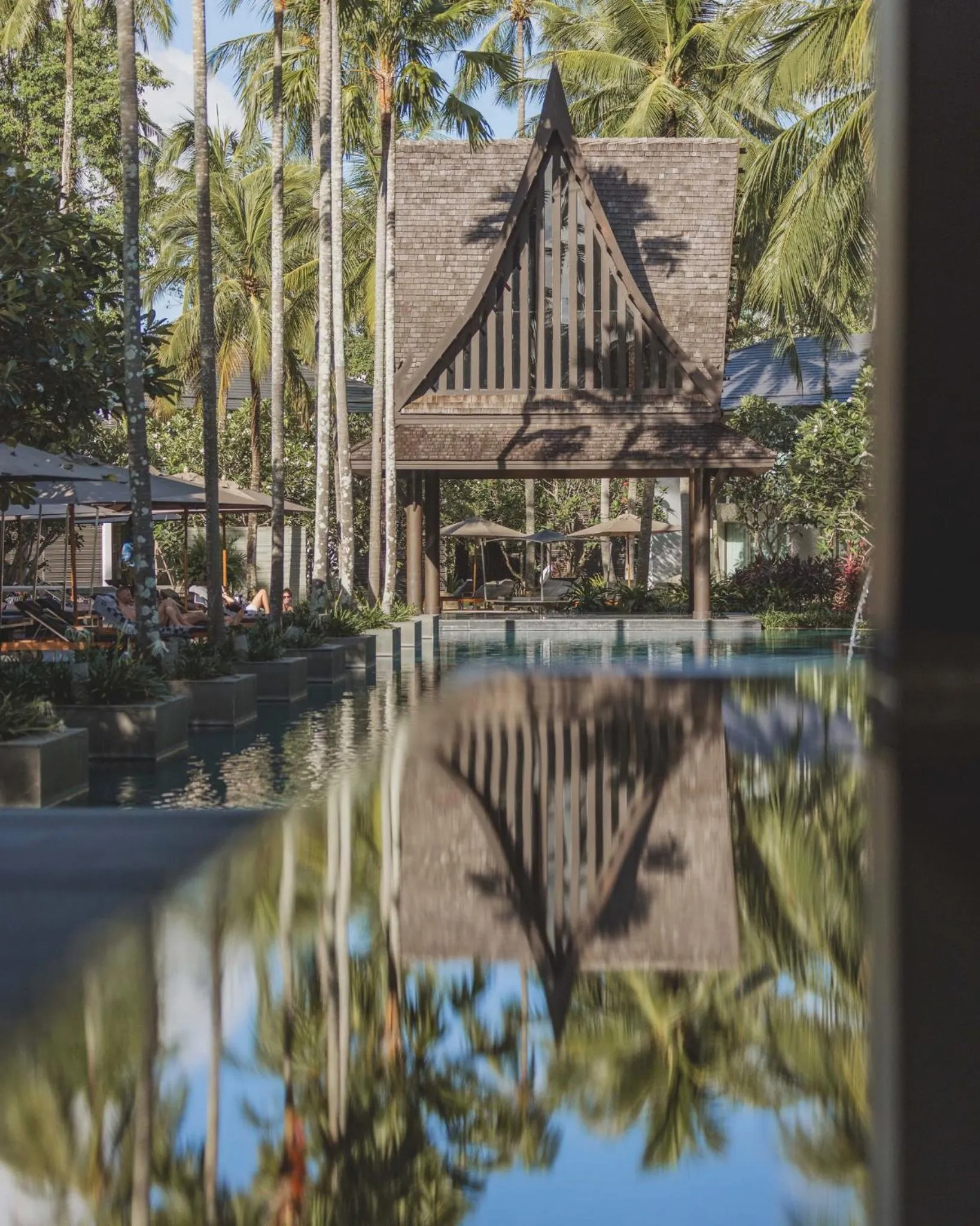 Swimming pool in Twinpalms Surin Beach Phuket