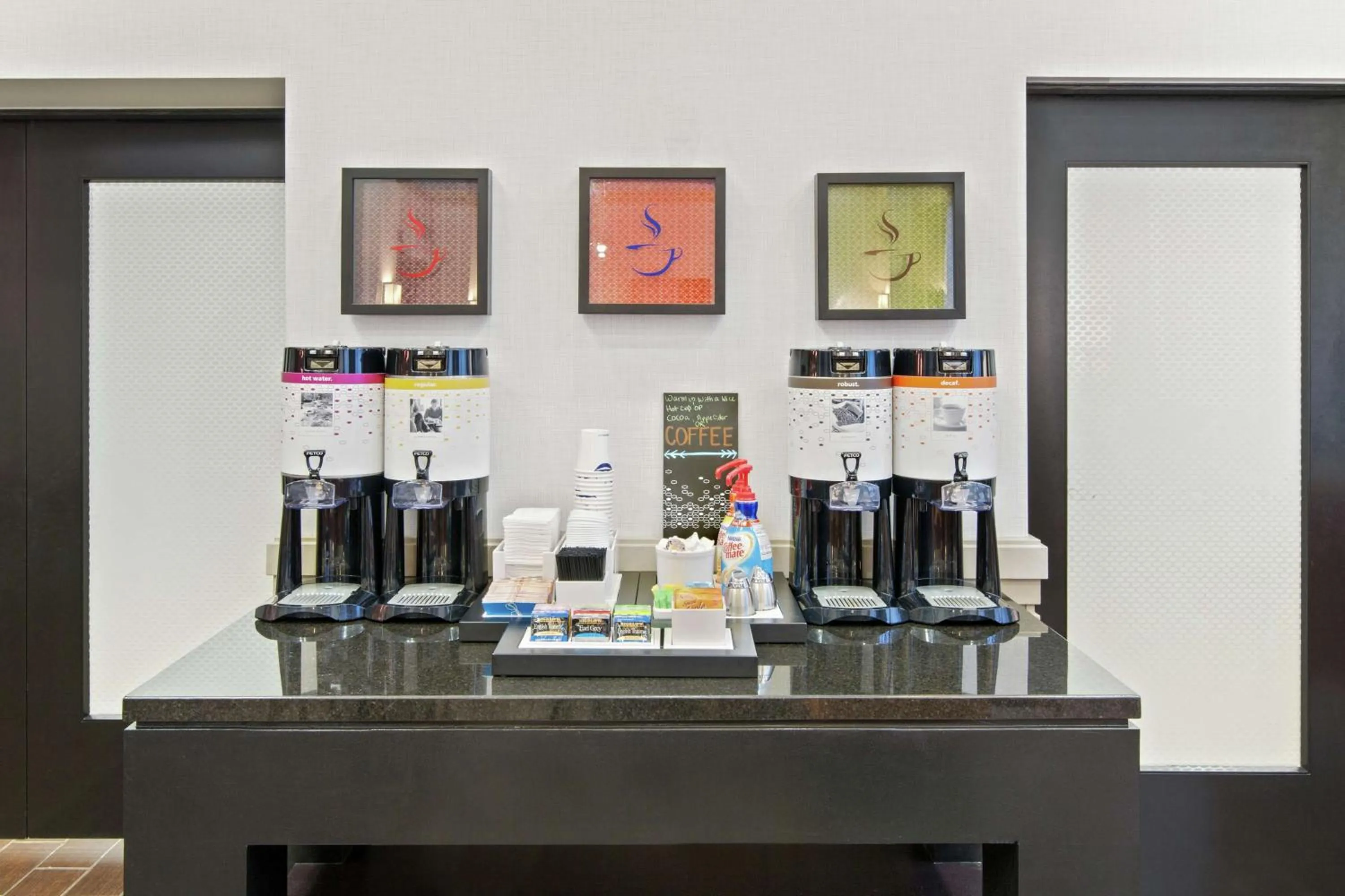 Lobby or reception in Hampton Inn & Suites Spokane Valley