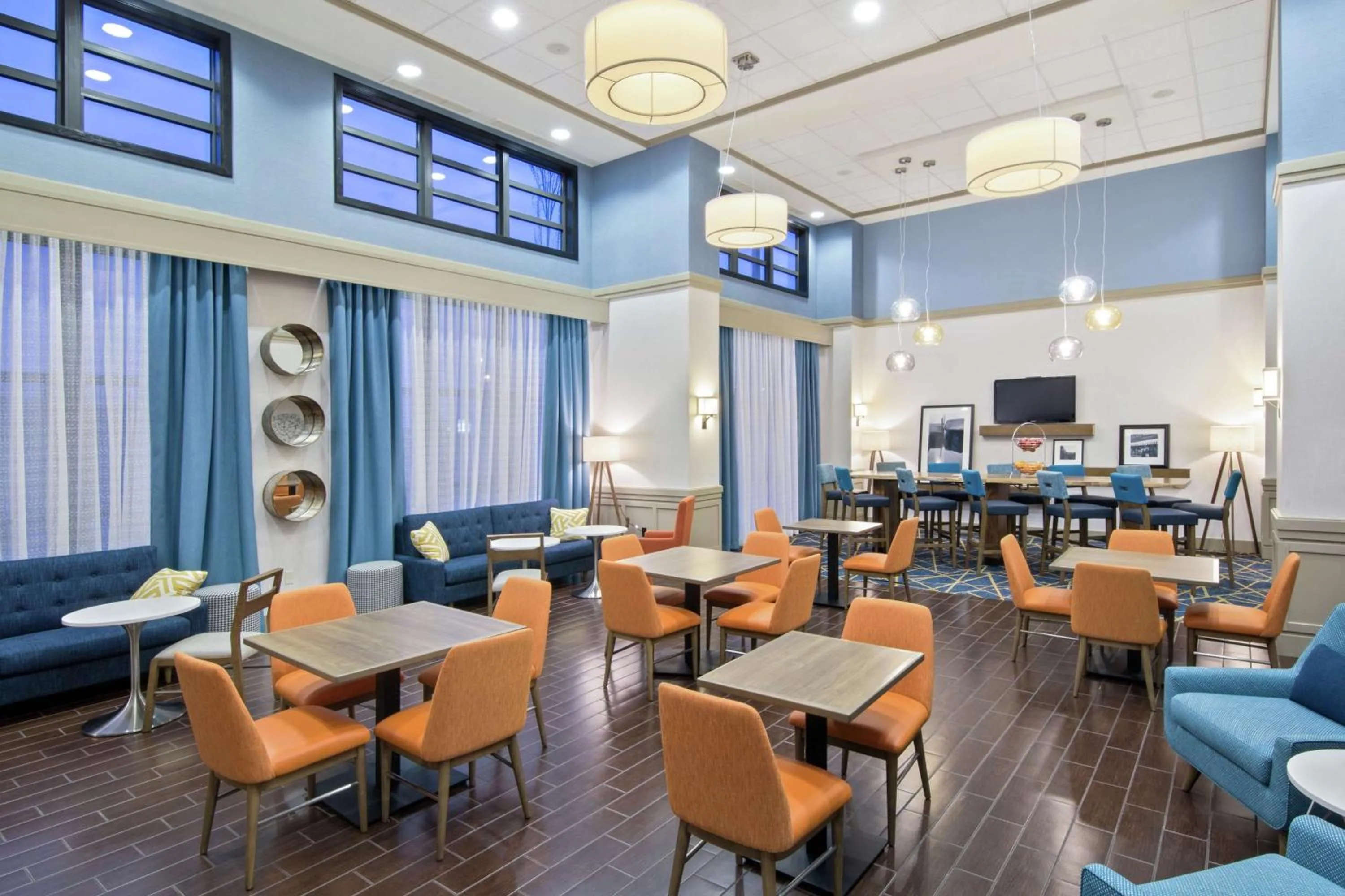 Lobby or reception in Hampton Inn & Suites Spokane Valley