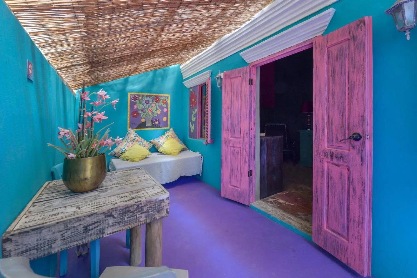 Seating area in Mammaloe