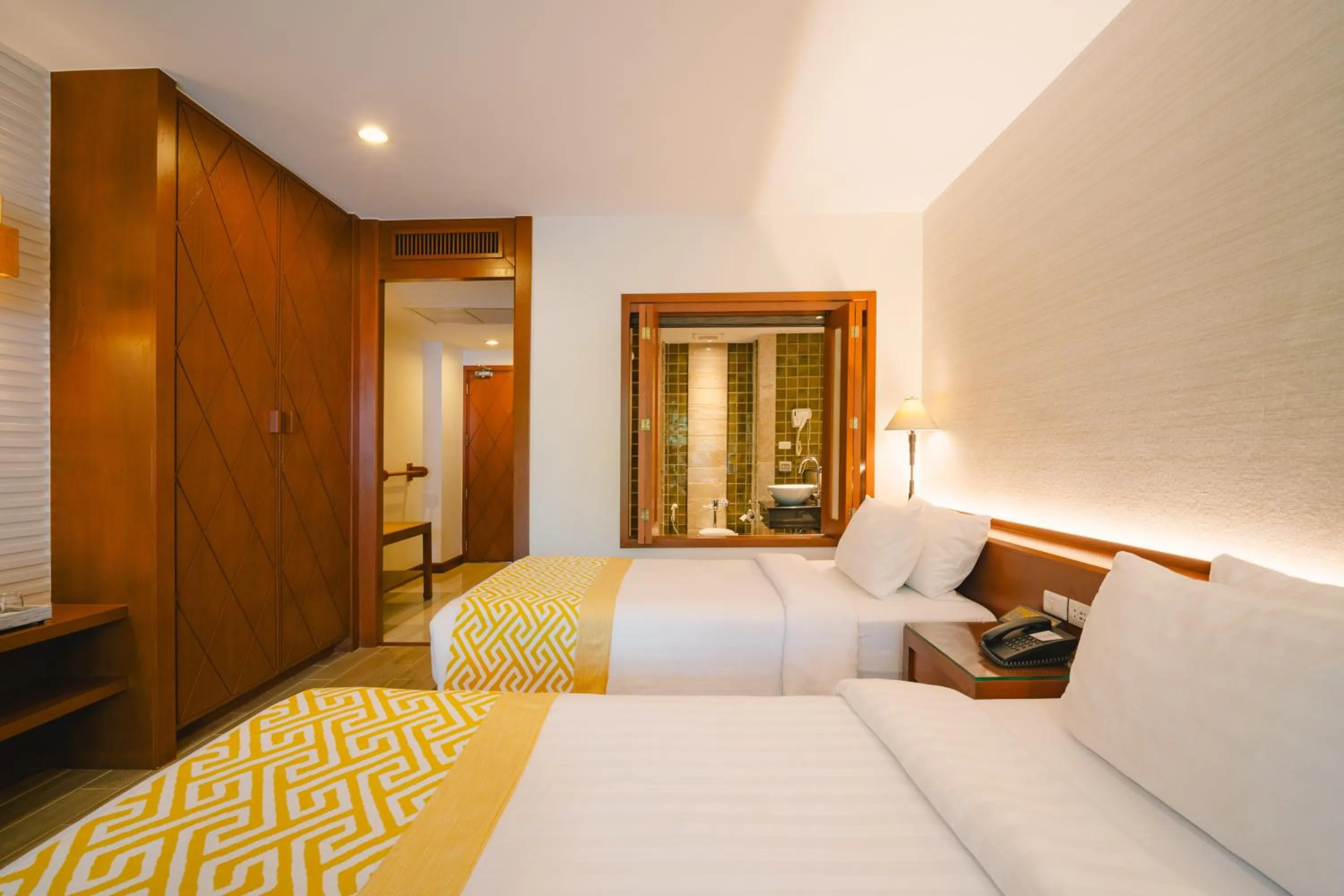 Bed in The Royal Paradise Hotel & Spa - SHA Extra Plus