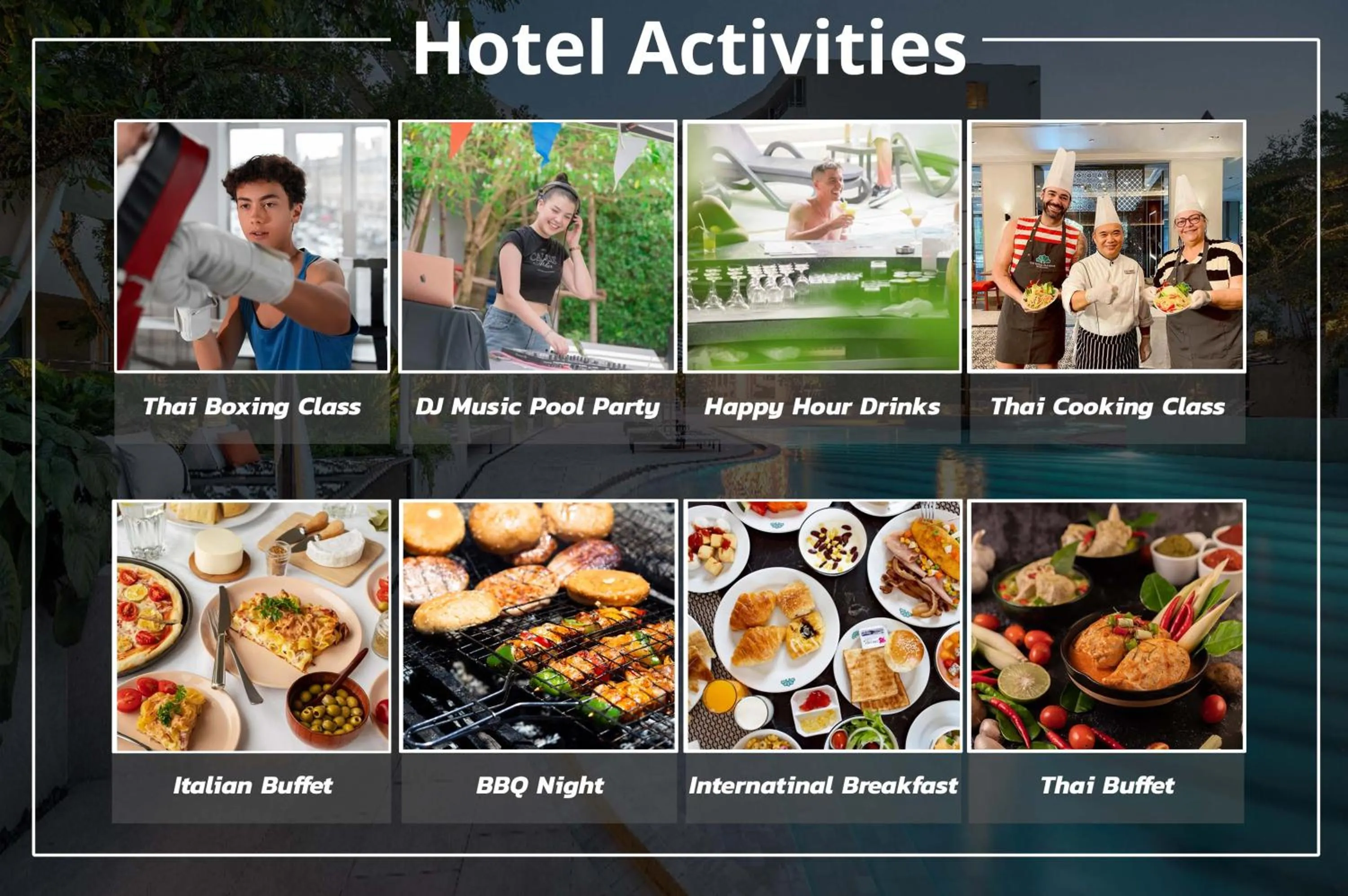 Activities in The Royal Paradise Hotel & Spa - SHA Extra Plus