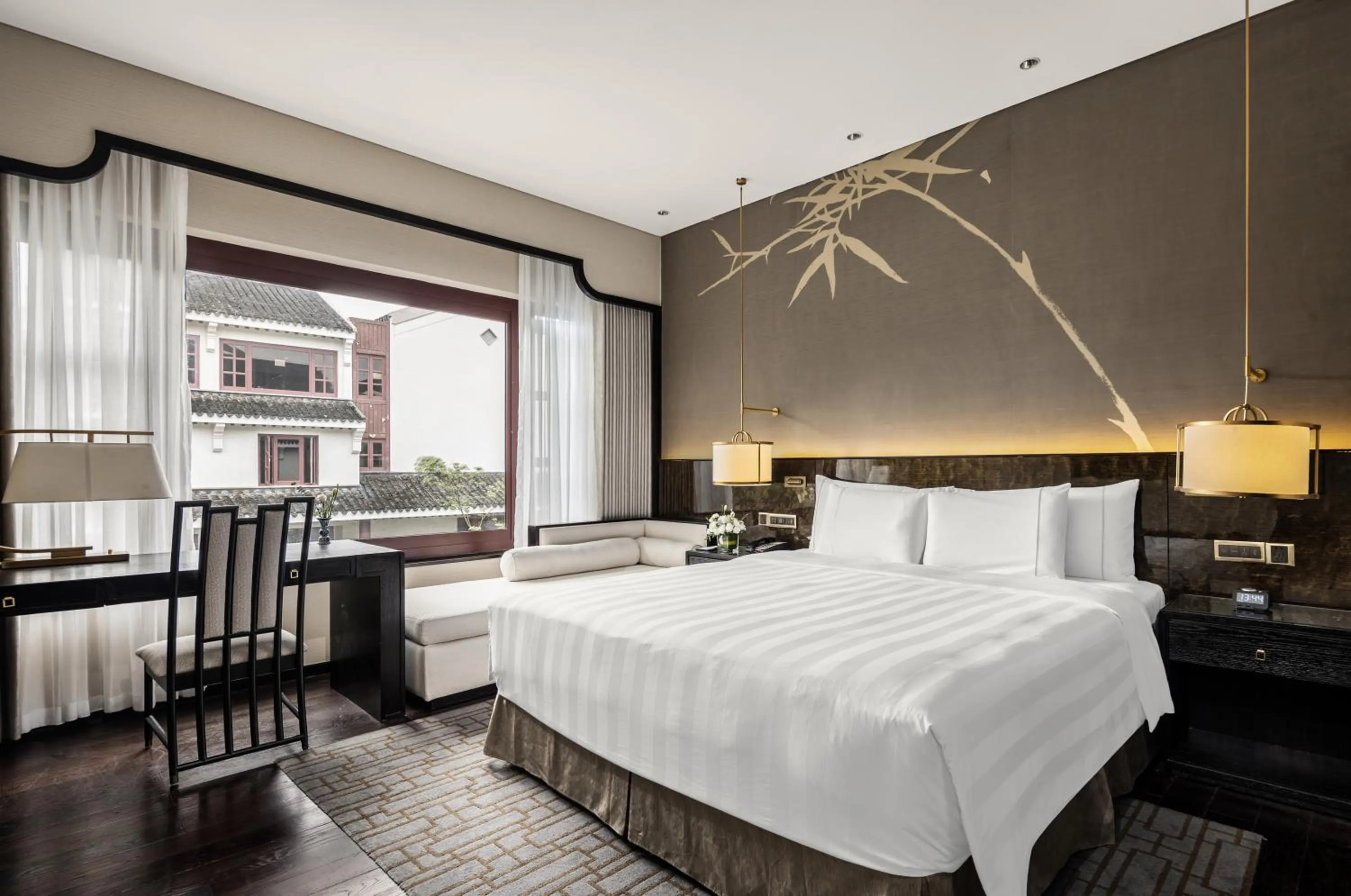 Bed in Pan Pacific Suzhou -Including unlimited access to the 4A-level Panmen Scenic Area