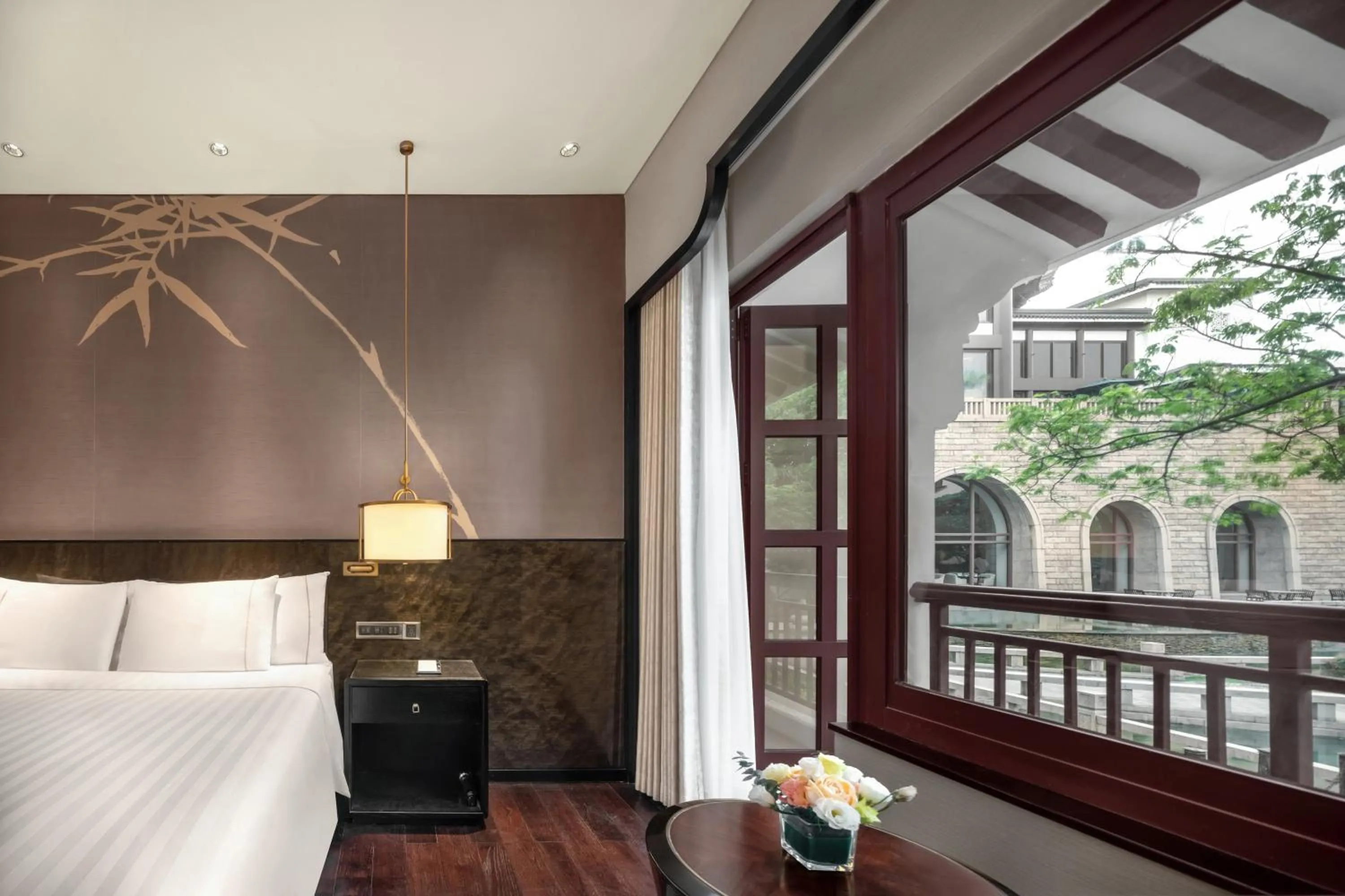 Bed in Pan Pacific Suzhou -Including unlimited access to the 4A-level Panmen Scenic Area