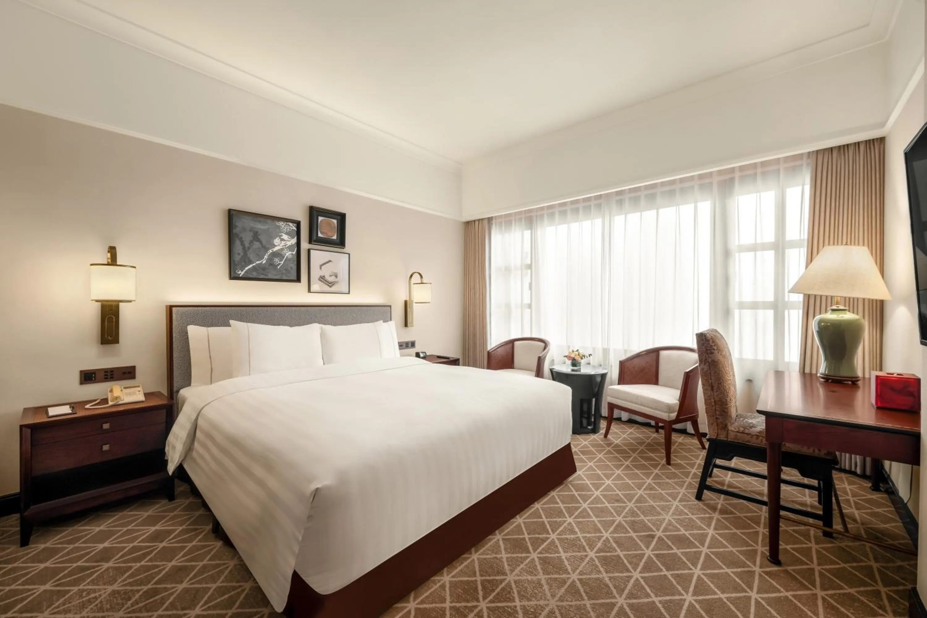 Bed in Pan Pacific Suzhou -Including unlimited access to the 4A-level Panmen Scenic Area