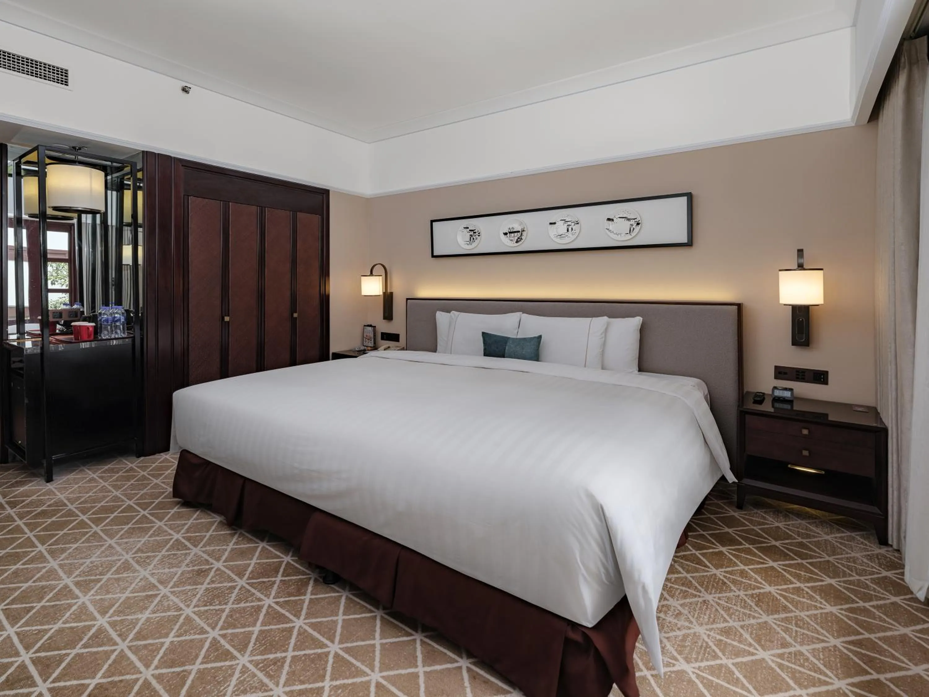 Bed in Pan Pacific Suzhou -Including unlimited access to the 4A-level Panmen Scenic Area