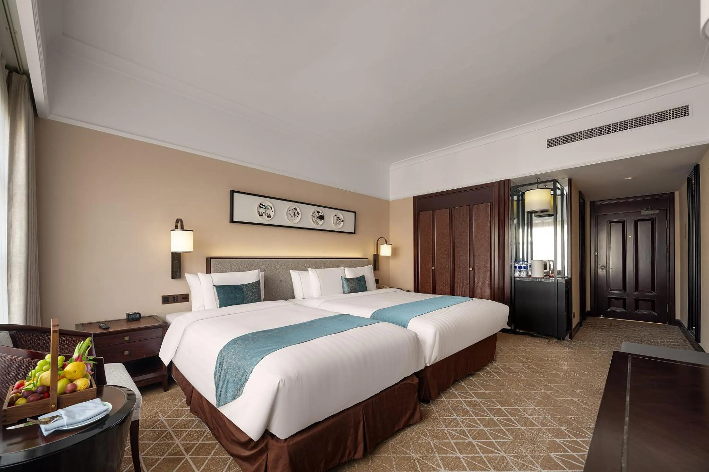 Photo of the whole room, Bed in Pan Pacific Suzhou -Including unlimited access to the 4A-level Panmen Scenic Area