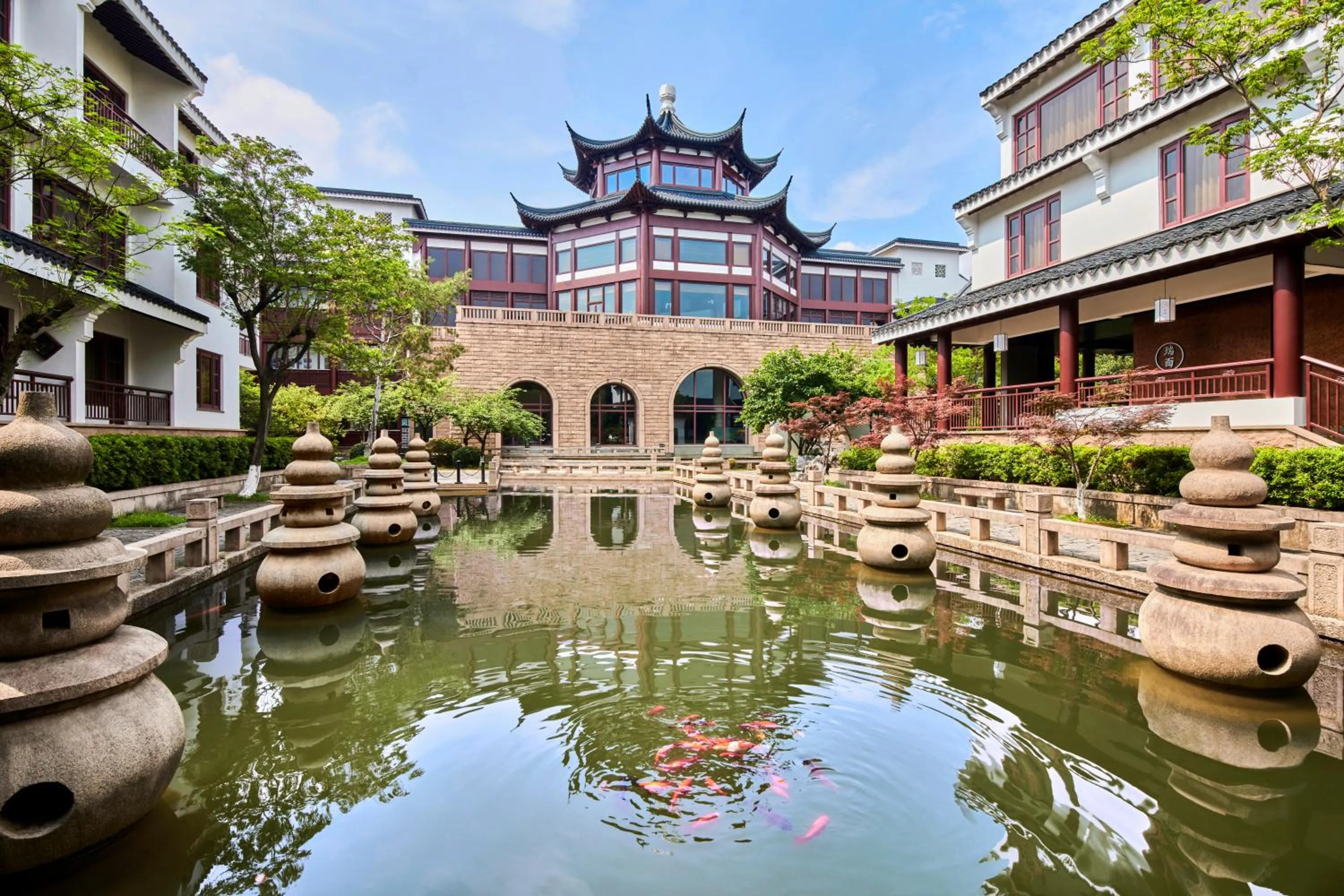 Garden in Pan Pacific Suzhou -Including unlimited access to the 4A-level Panmen Scenic Area