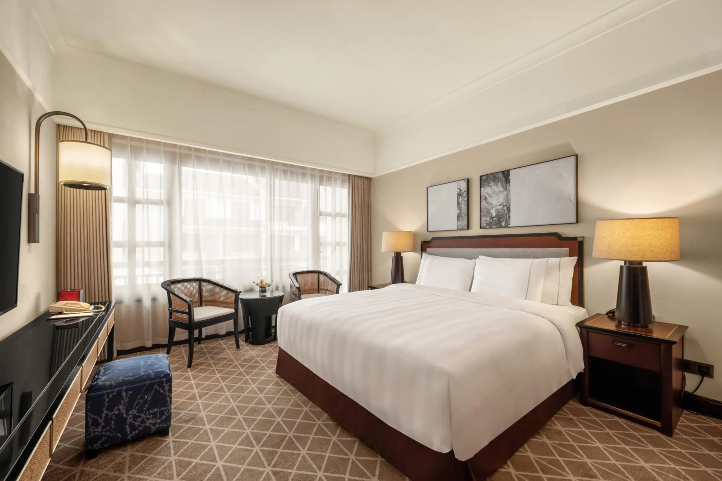 Bedroom, Bed in Pan Pacific Suzhou -Including unlimited access to the 4A-level Panmen Scenic Area