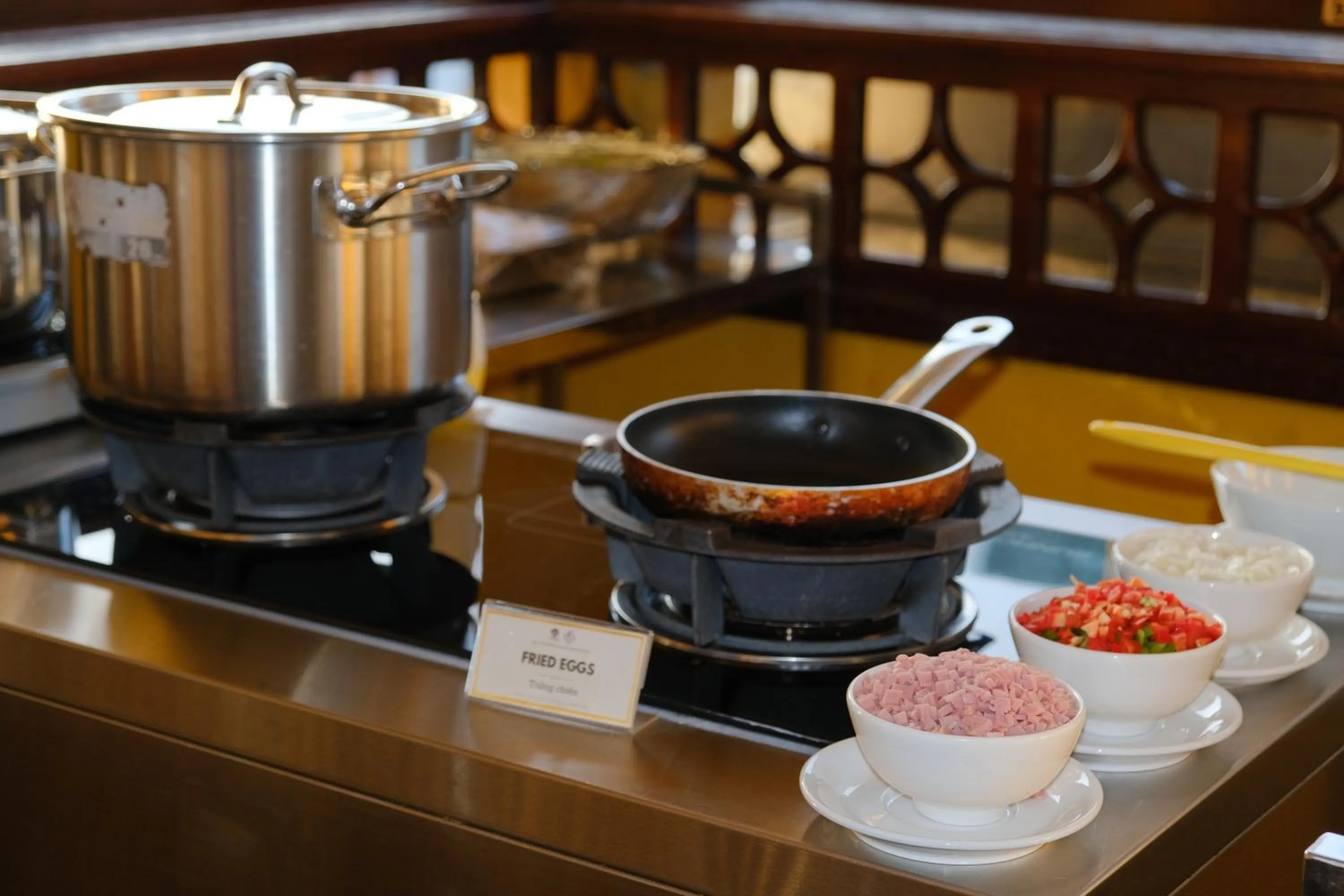 Breakfast in Duc Vuong Saigon Hotel - Bui Vien