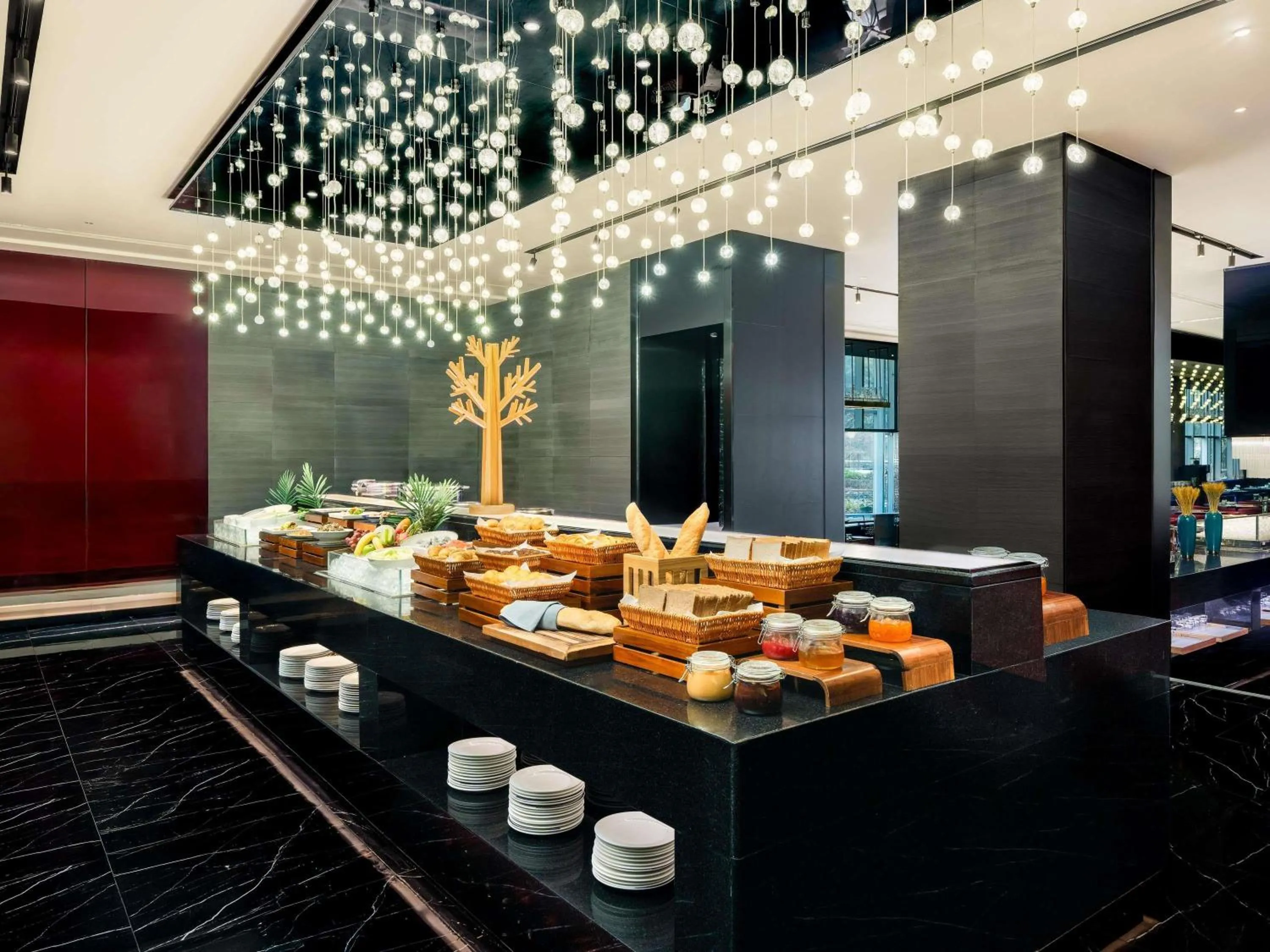 Restaurant/places to eat in Grand Mercure Shanghai Century Park- Free Shuttle Bus to SNIEC