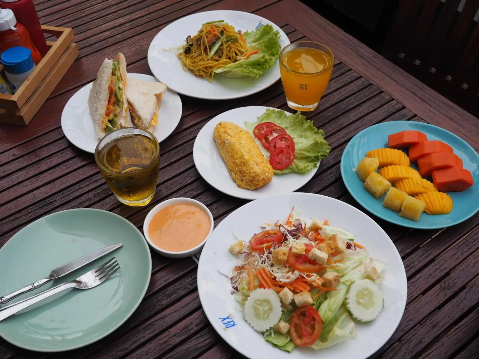 Buffet breakfast in Citadines Sukhumvit 8 Bangkok