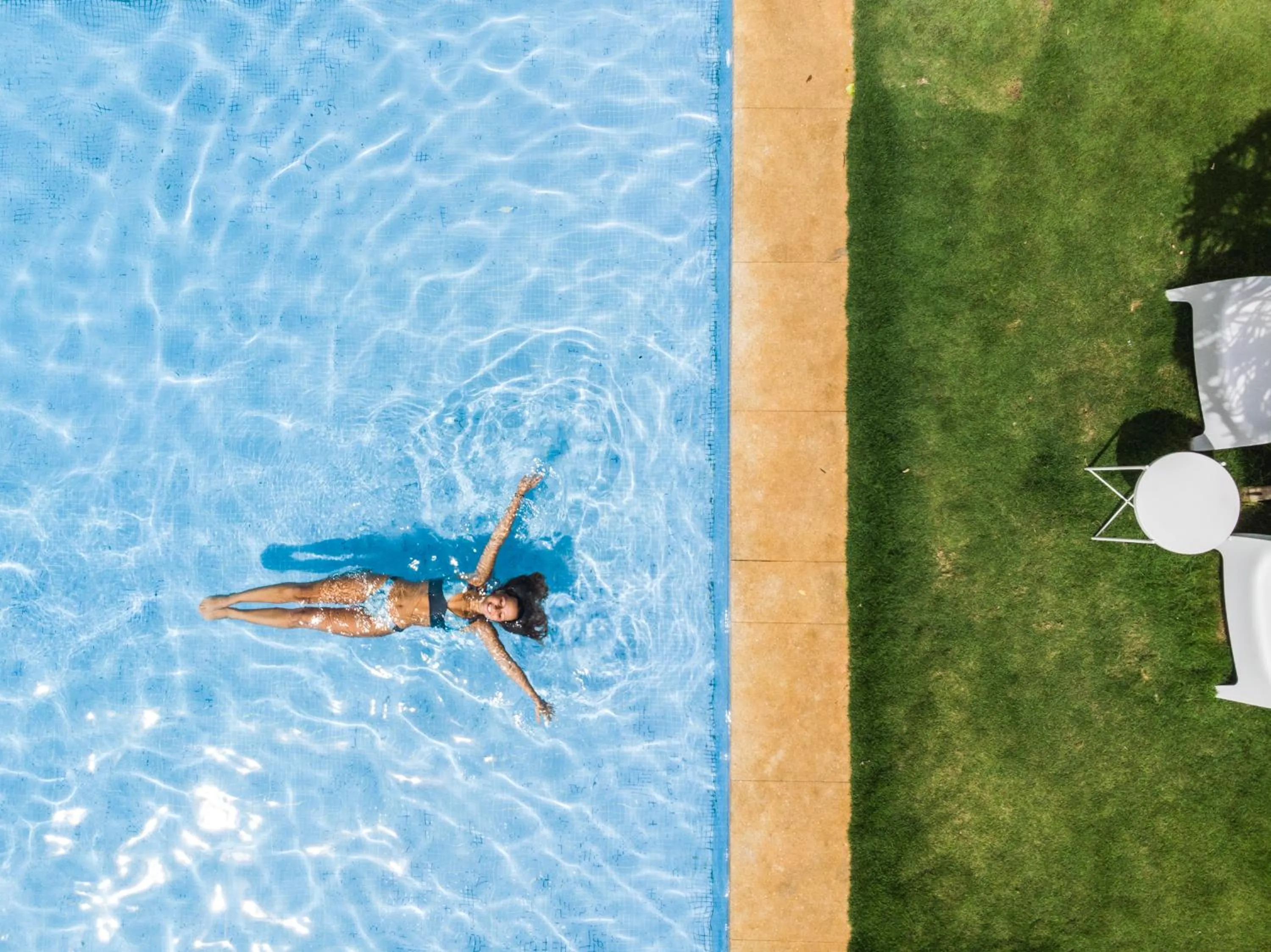 Swimming pool in Roça Santo António Ecolodge
