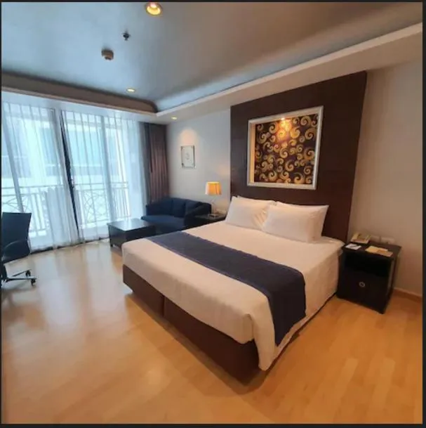 Bed in Admiral Premier Bangkok