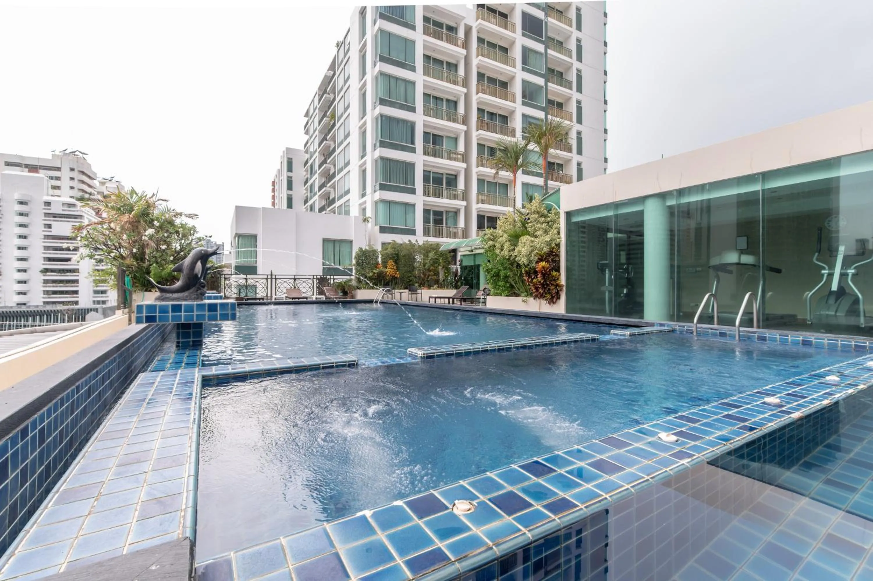 Swimming pool in Admiral Premier Bangkok