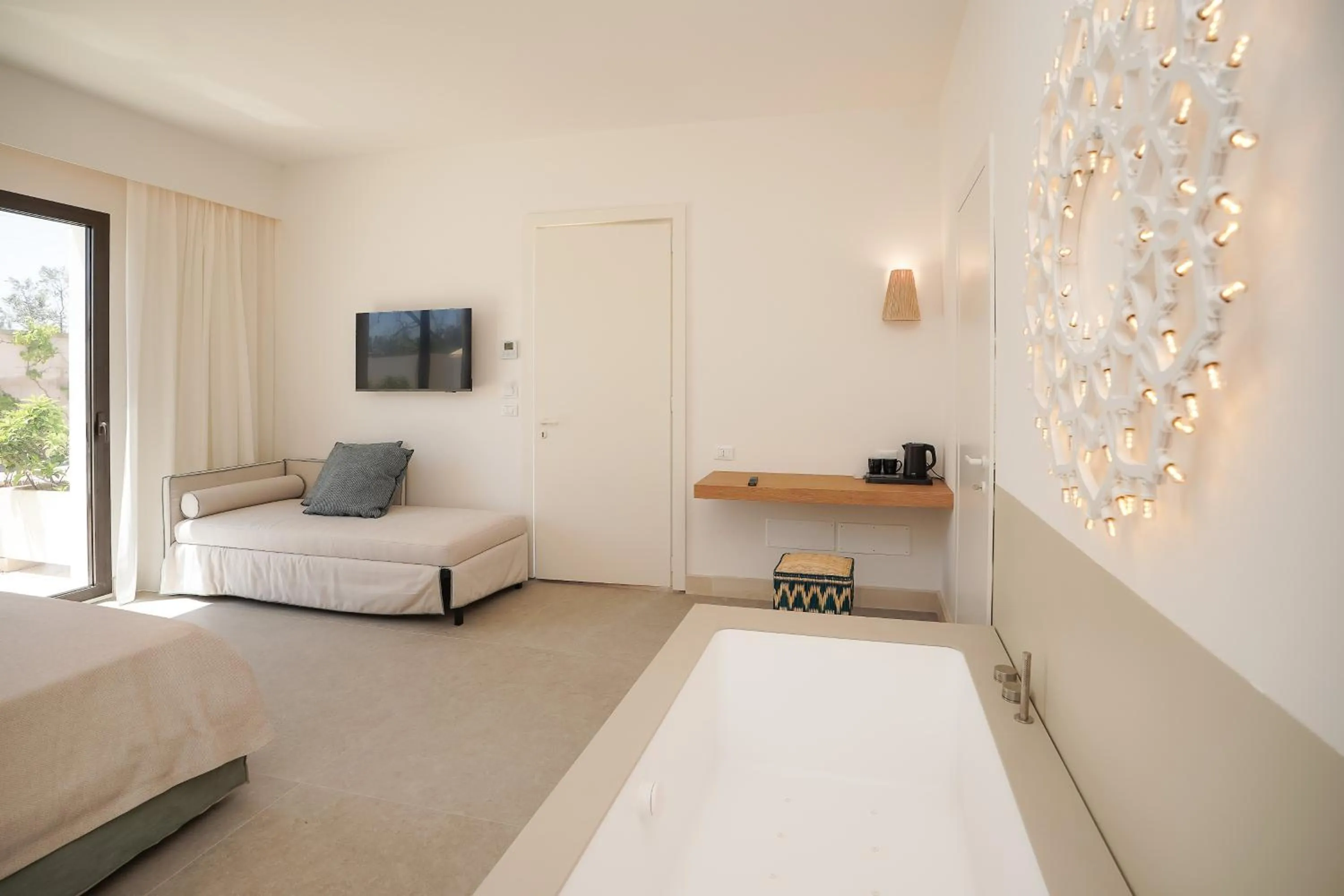 TV and multimedia, Bed in Corte dei Melograni Hotel Resort