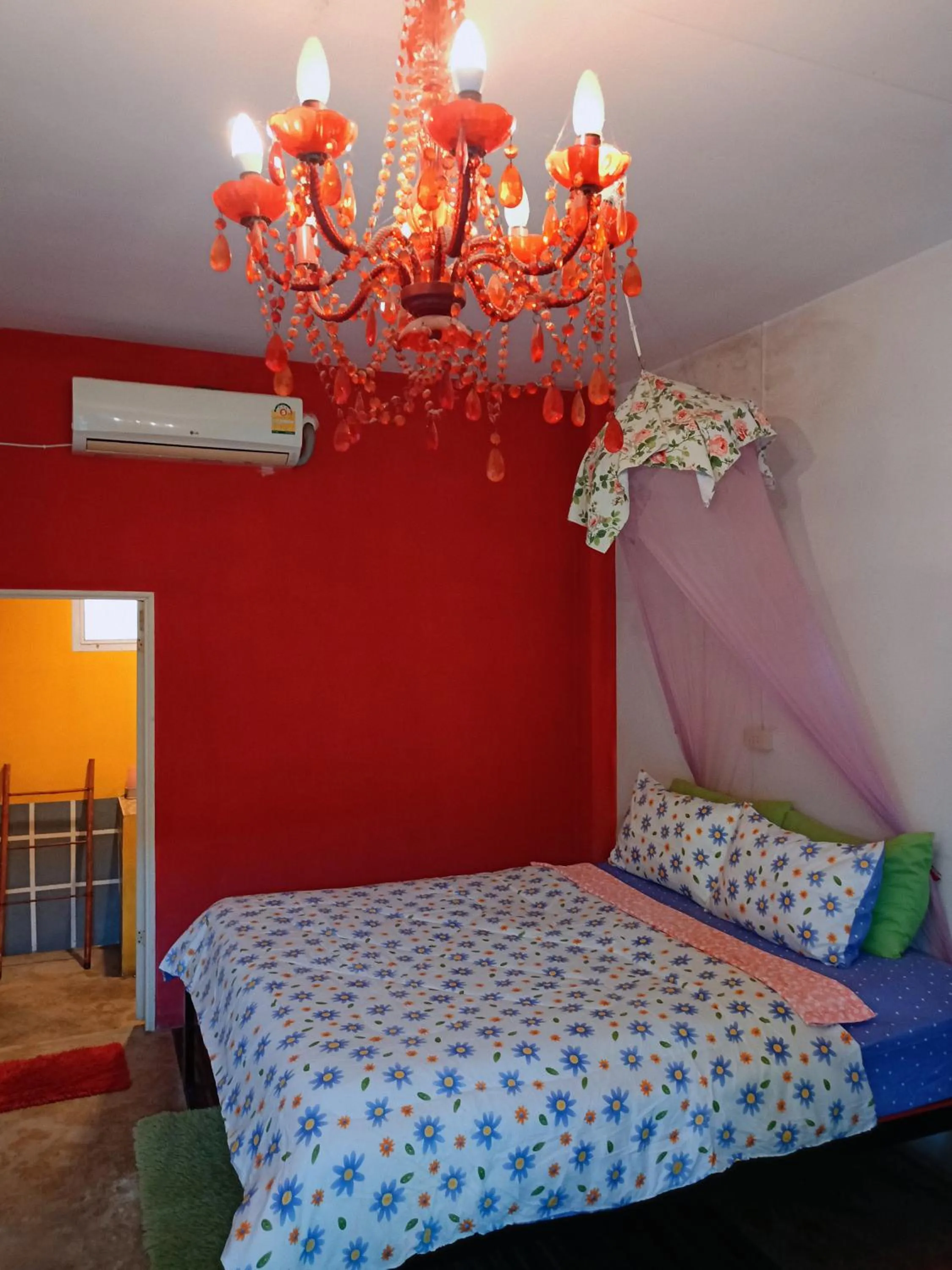 Bed in Six Nature Resort