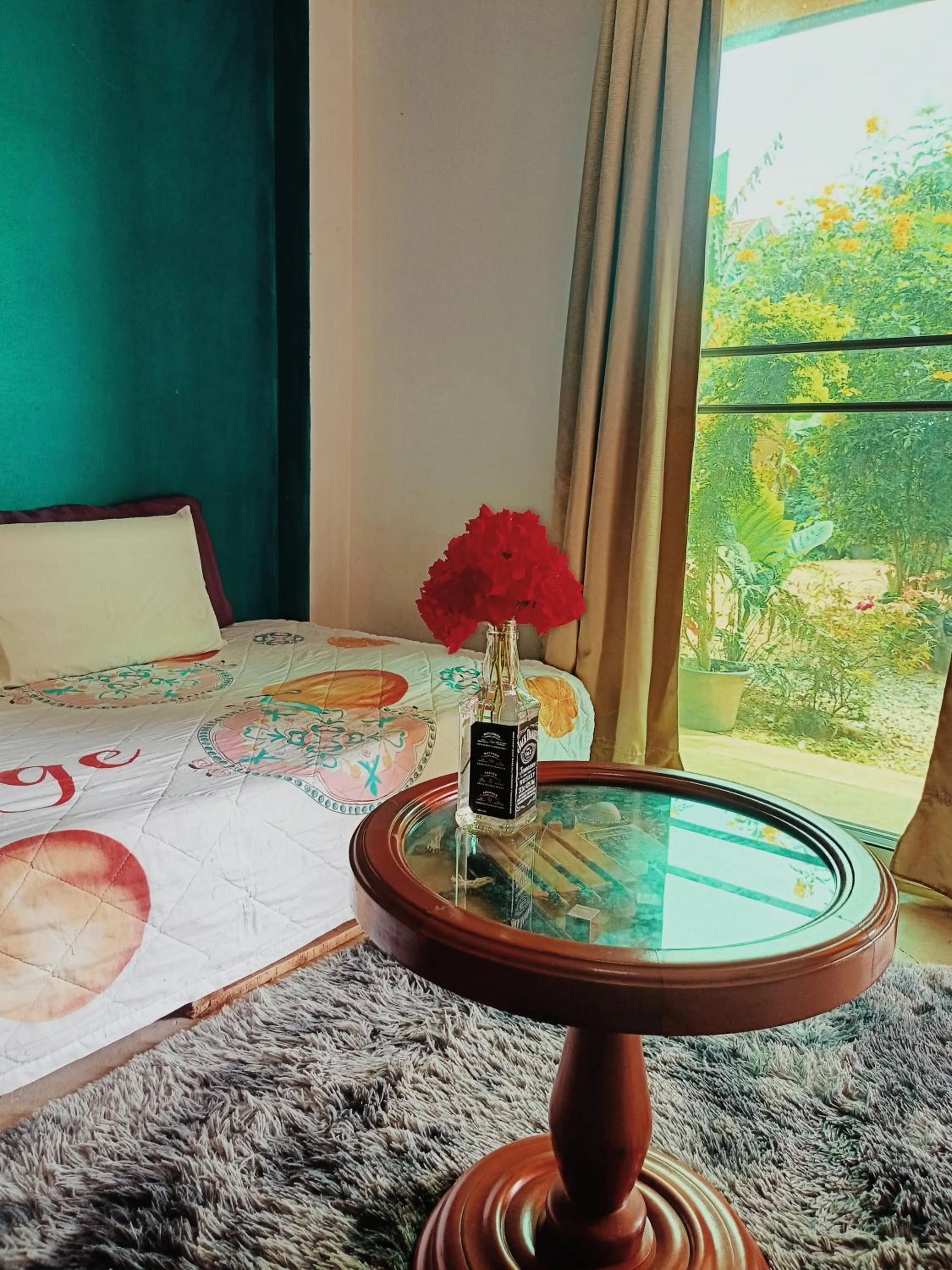 Bed in Six Nature Resort