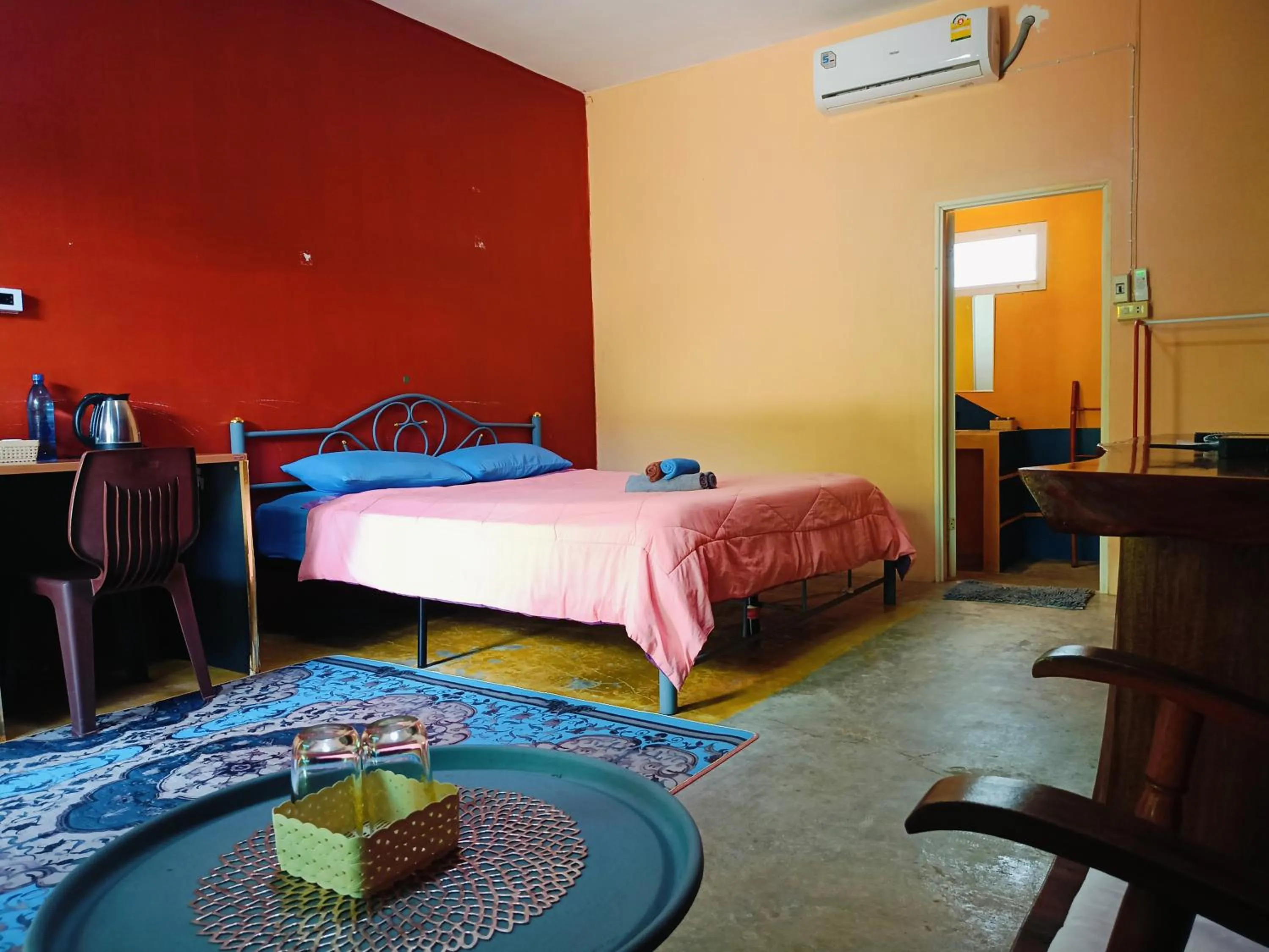 Bed in Six Nature Resort