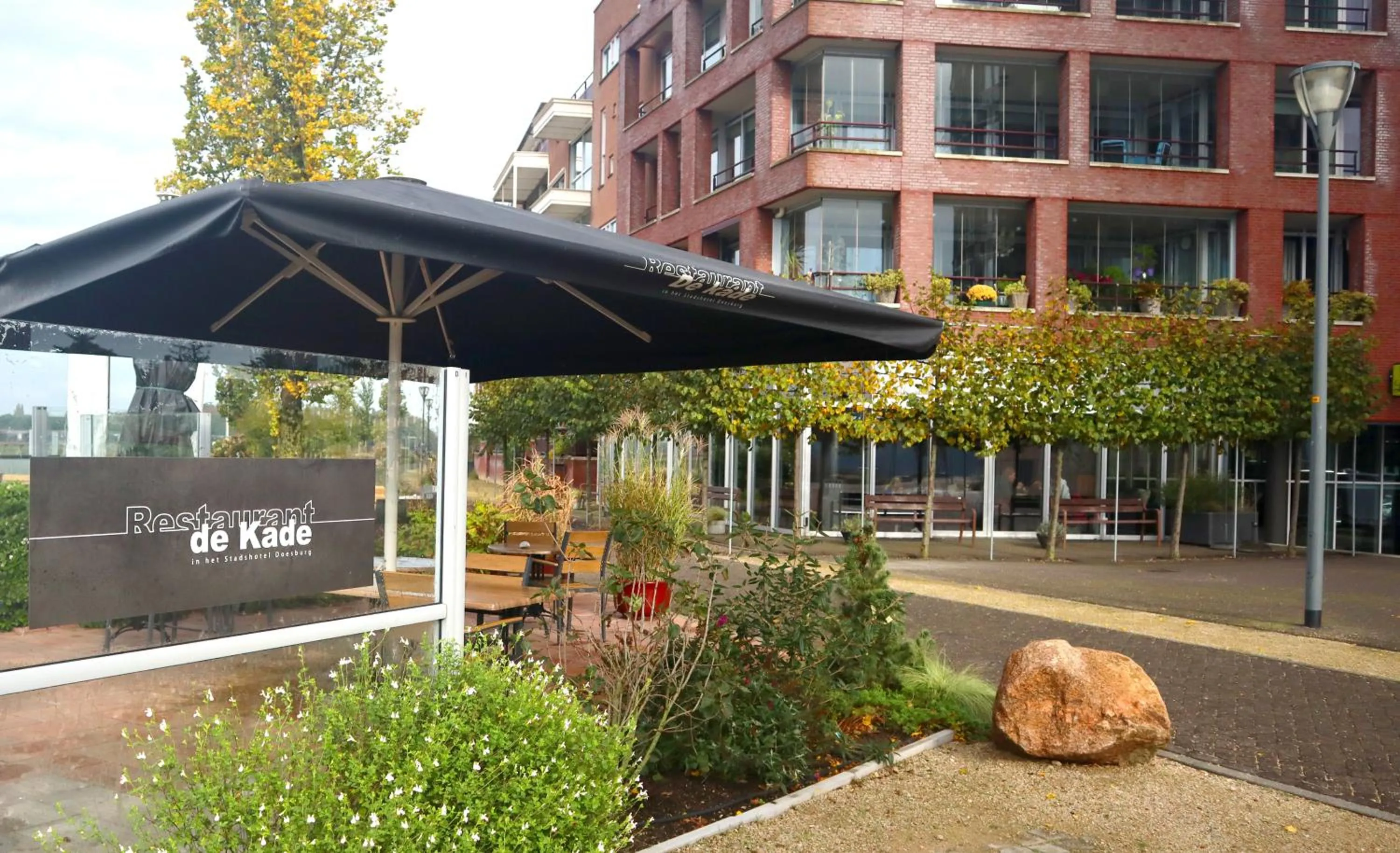 Balcony/Terrace in Stadshotel Doesburg