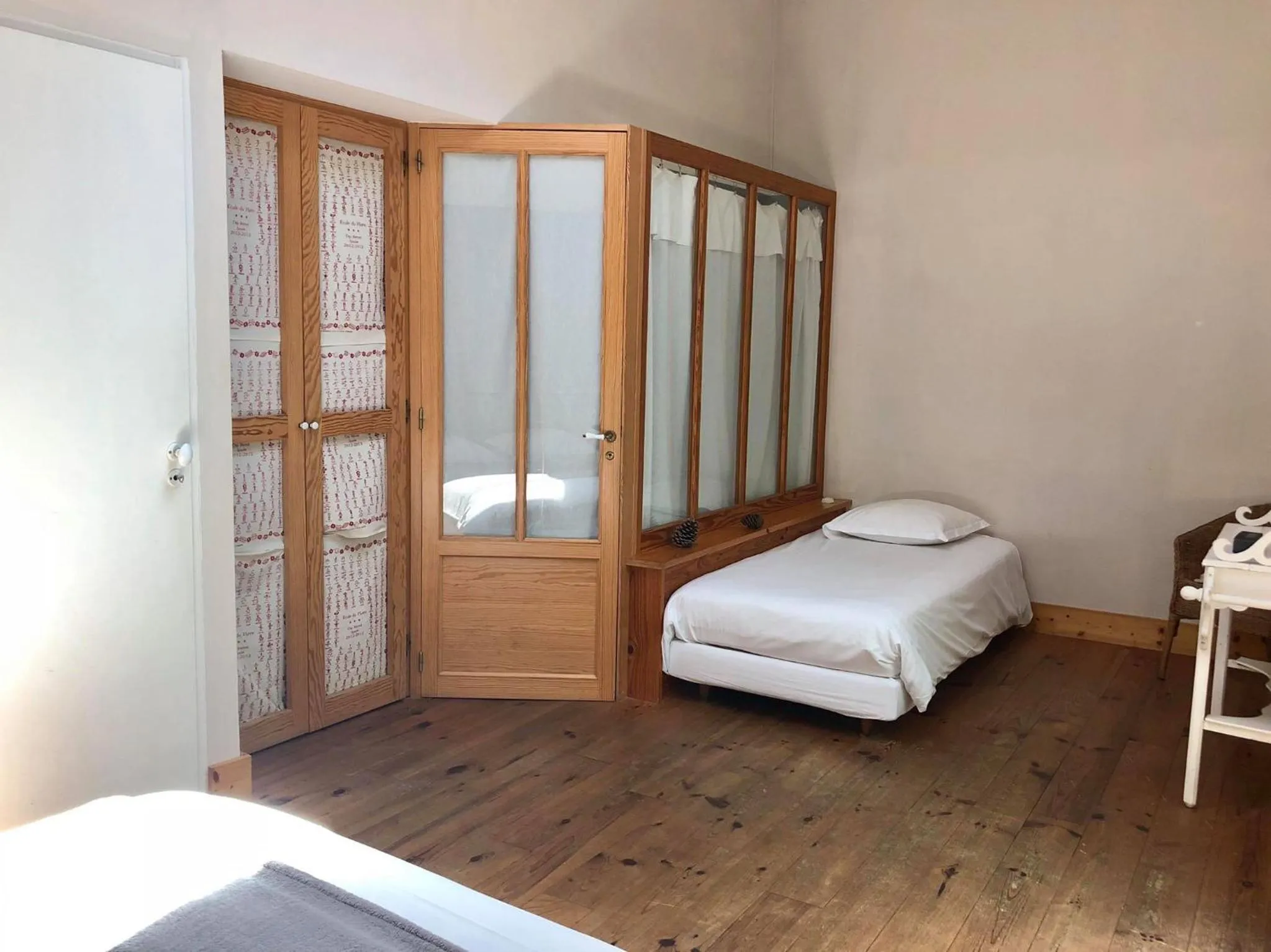 Bed in Le Pavillon Bleu