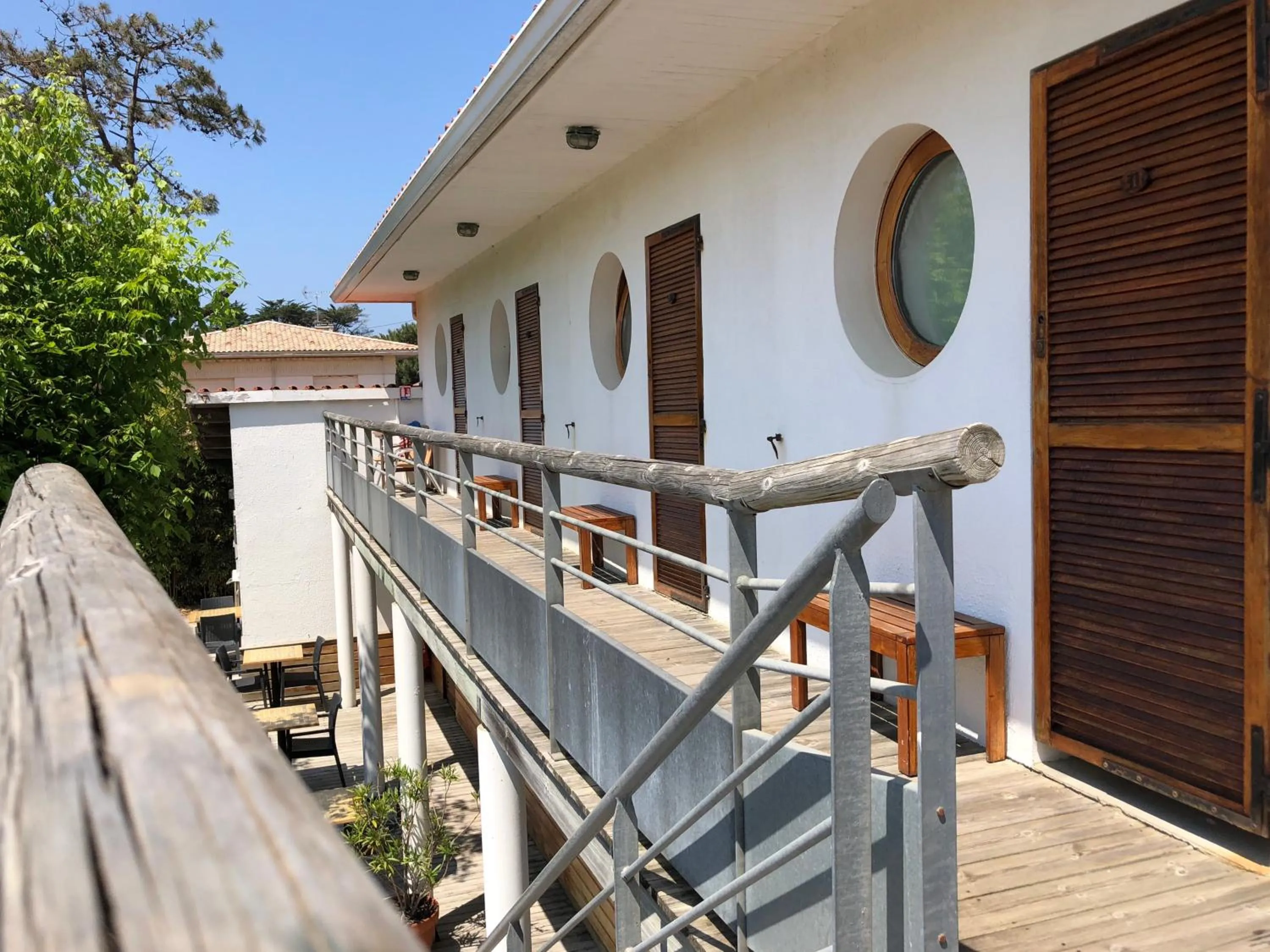 Balcony/Terrace in Le Pavillon Bleu