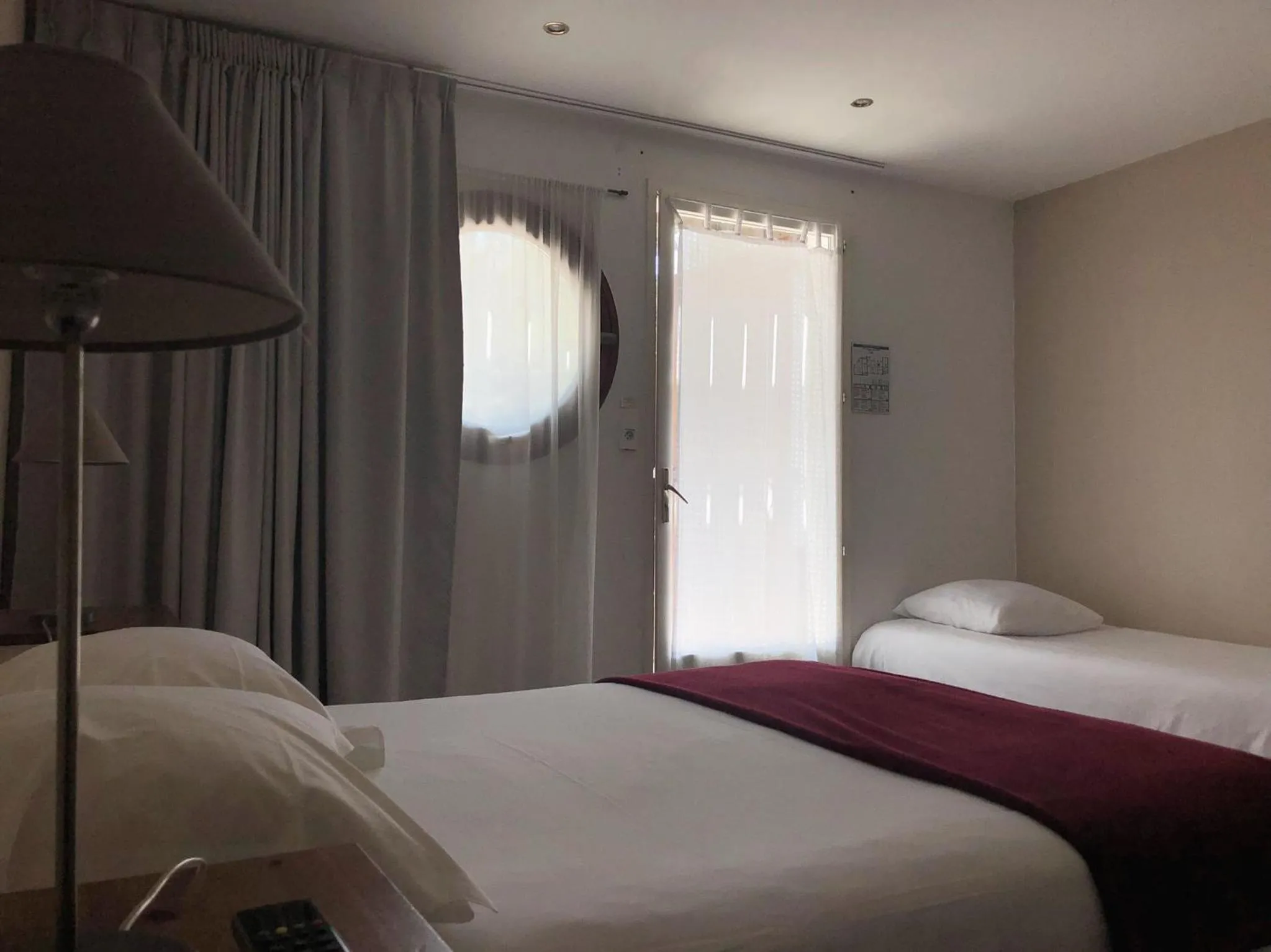 Bed in Le Pavillon Bleu