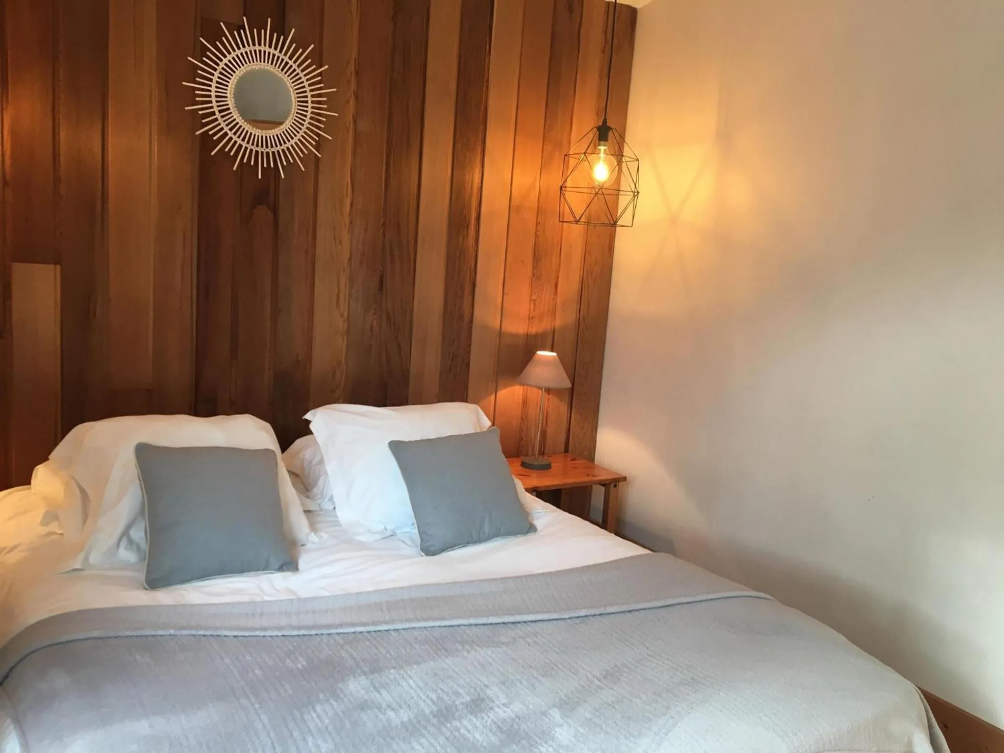 Bed in Le Pavillon Bleu