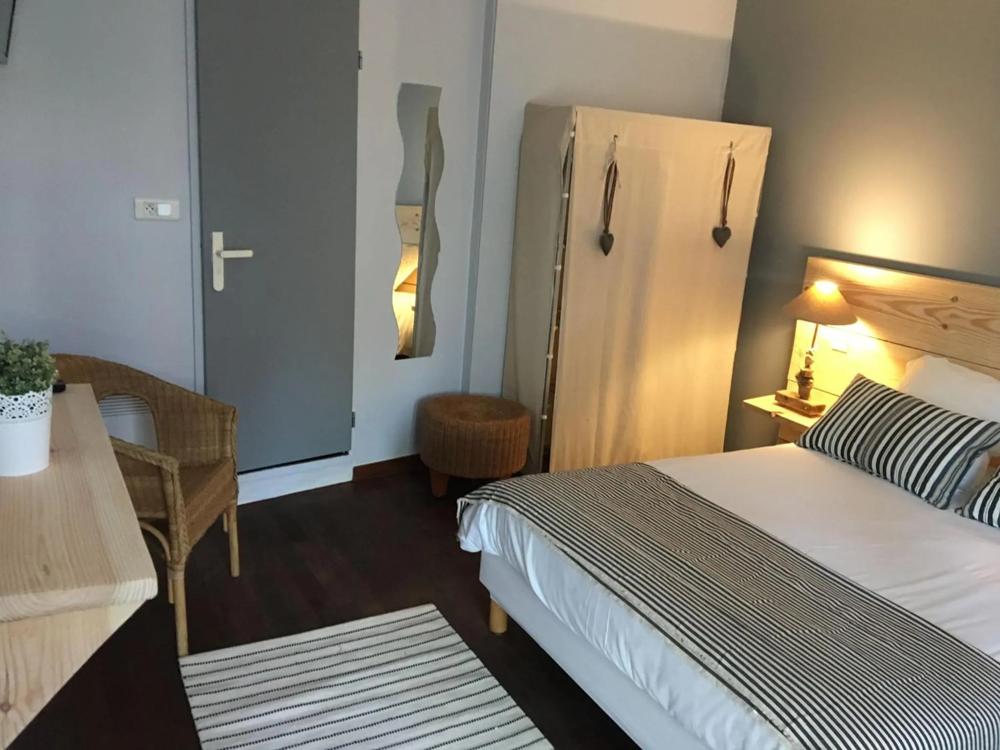 Bed in Le Pavillon Bleu