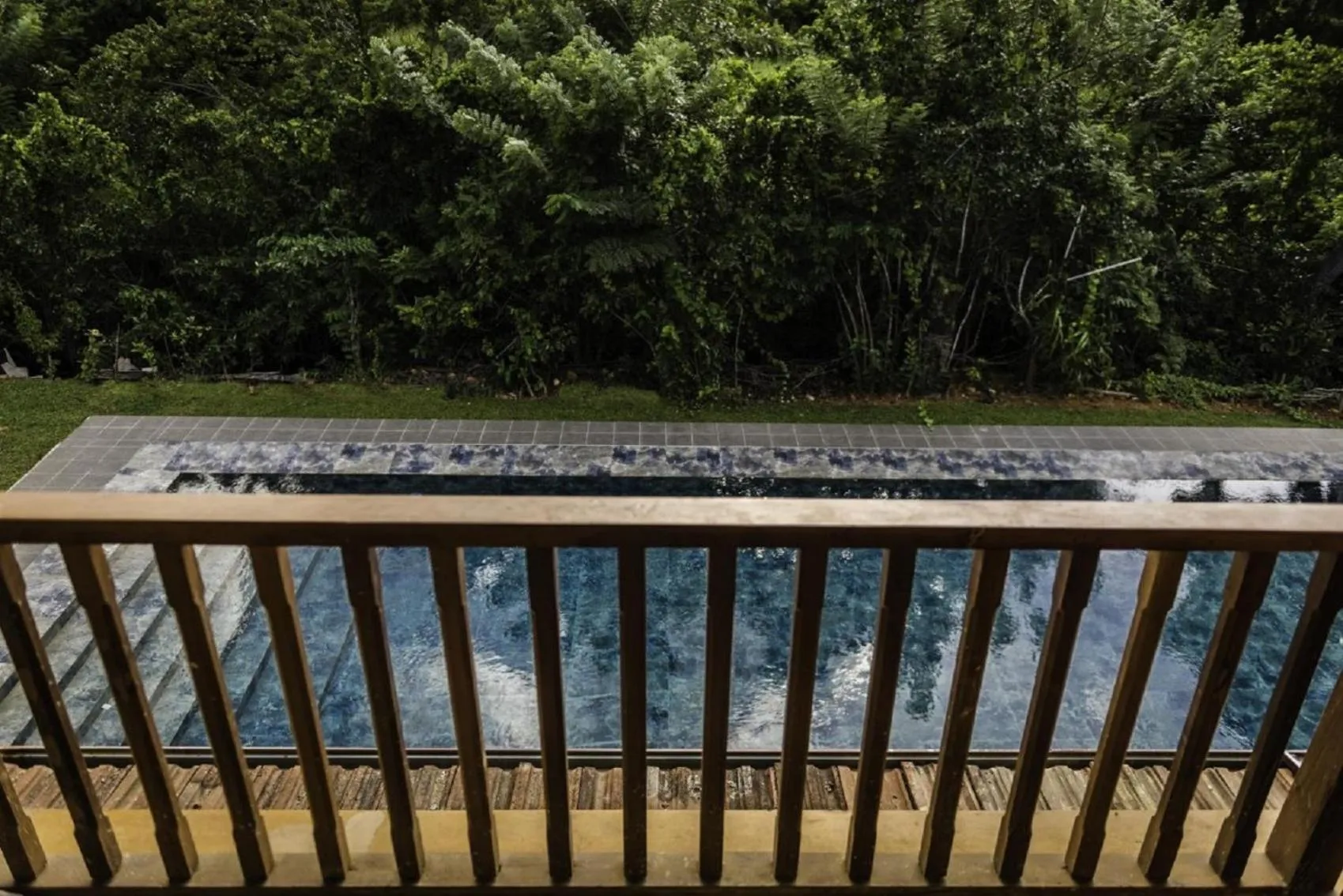 Pool view in D Canal House