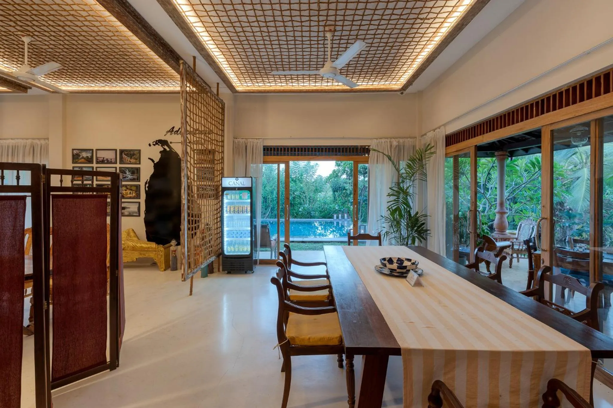 Living room in D Canal House