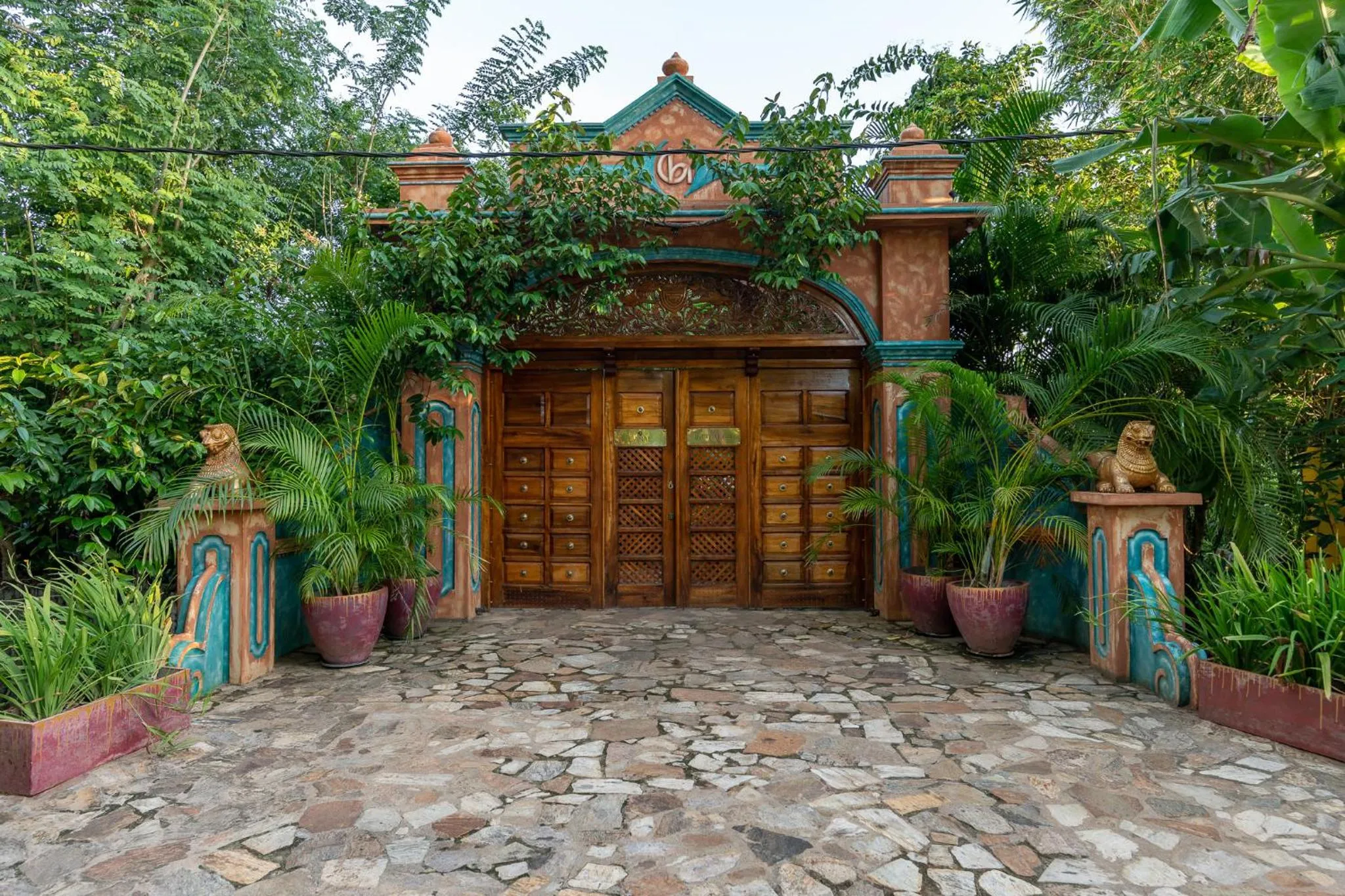 Patio in D Canal House