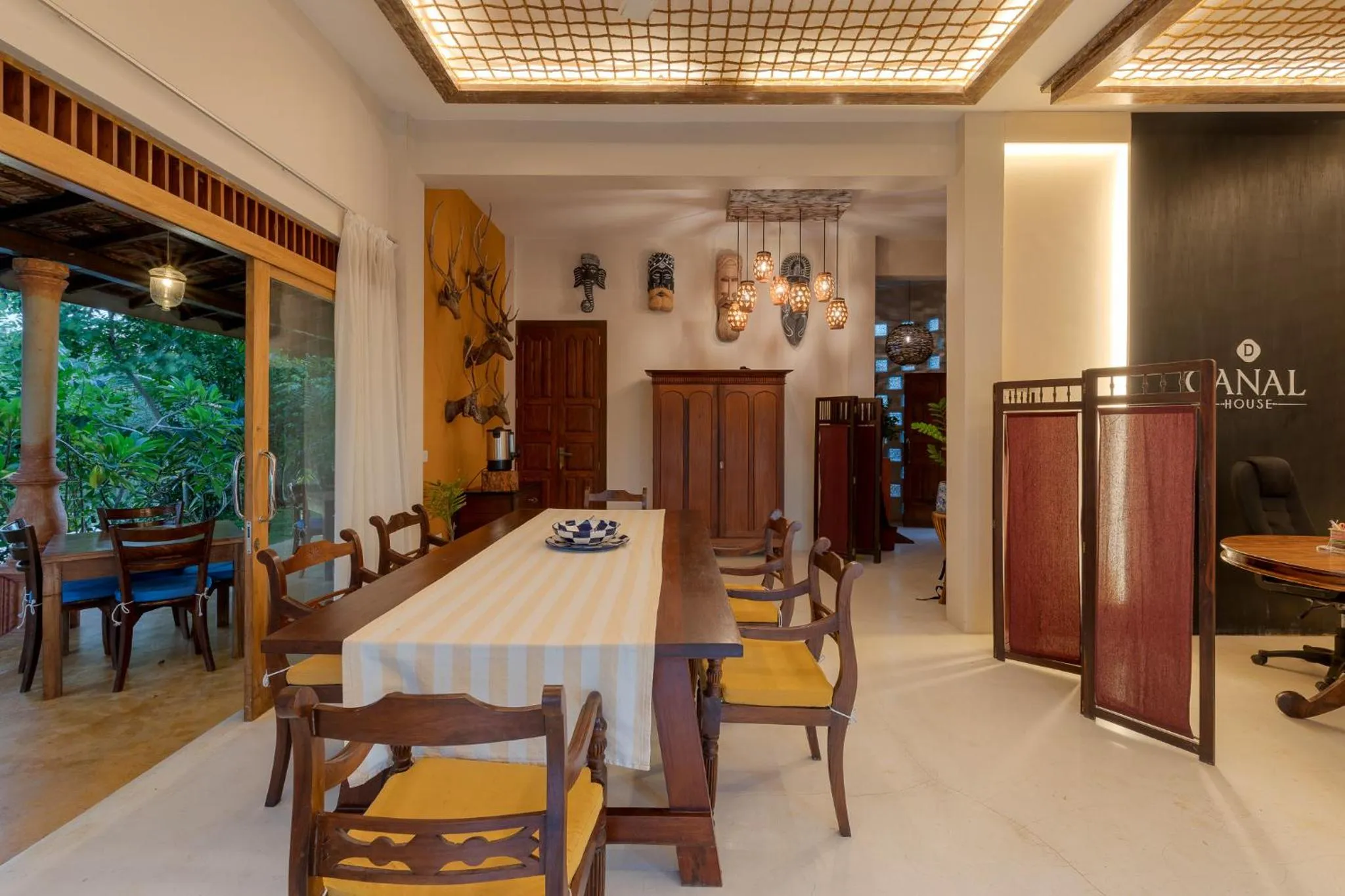 Living room in D Canal House