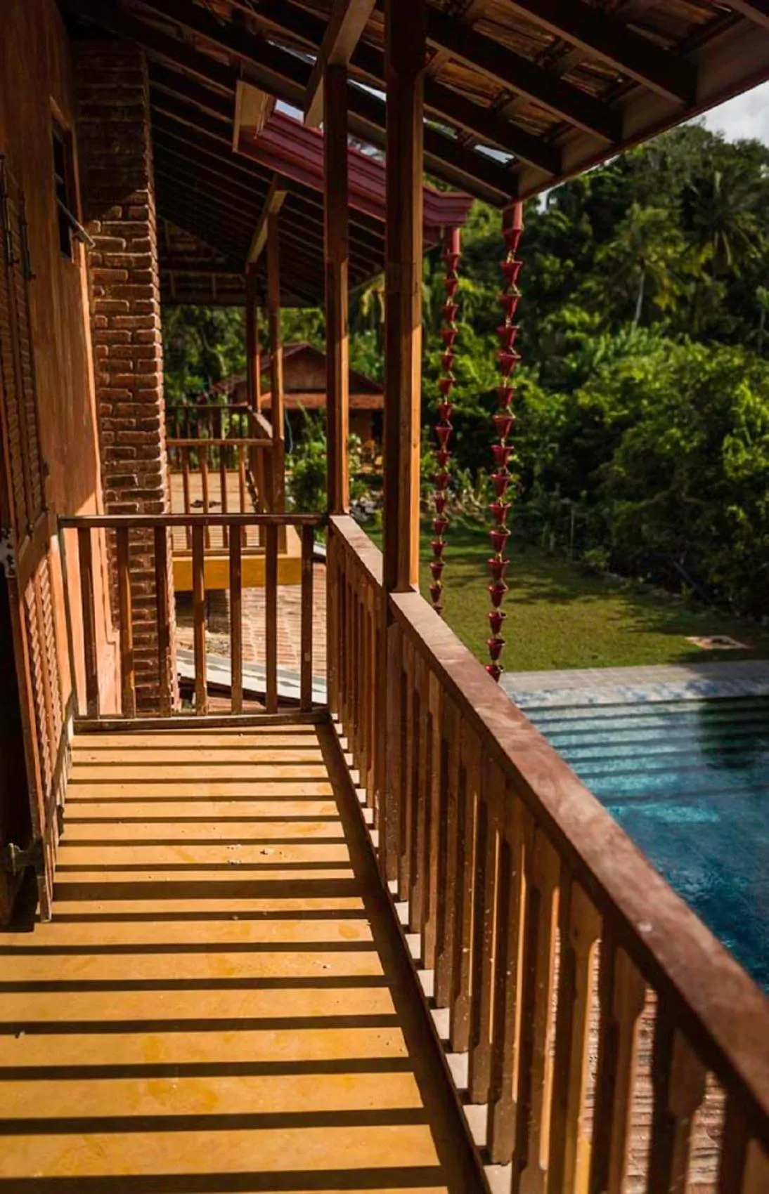 Pool view in D Canal House