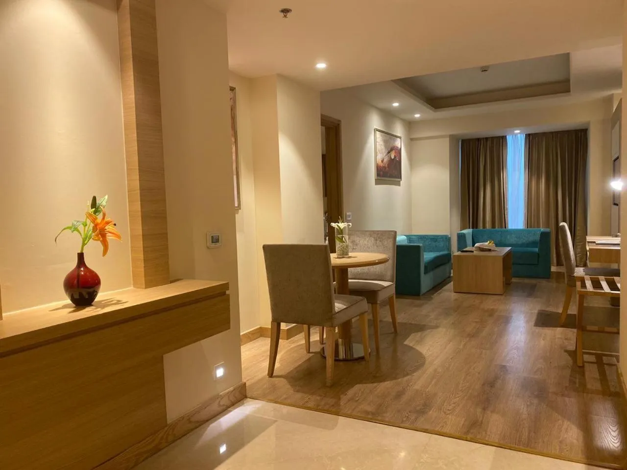 Living room in Golden Sarovar Portico