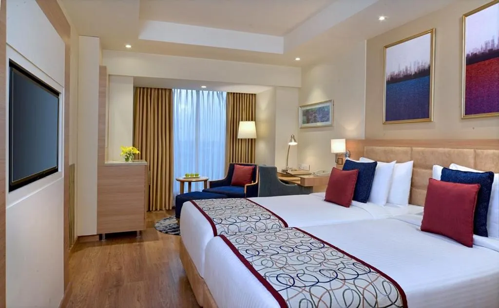 Bed in Golden Sarovar Portico