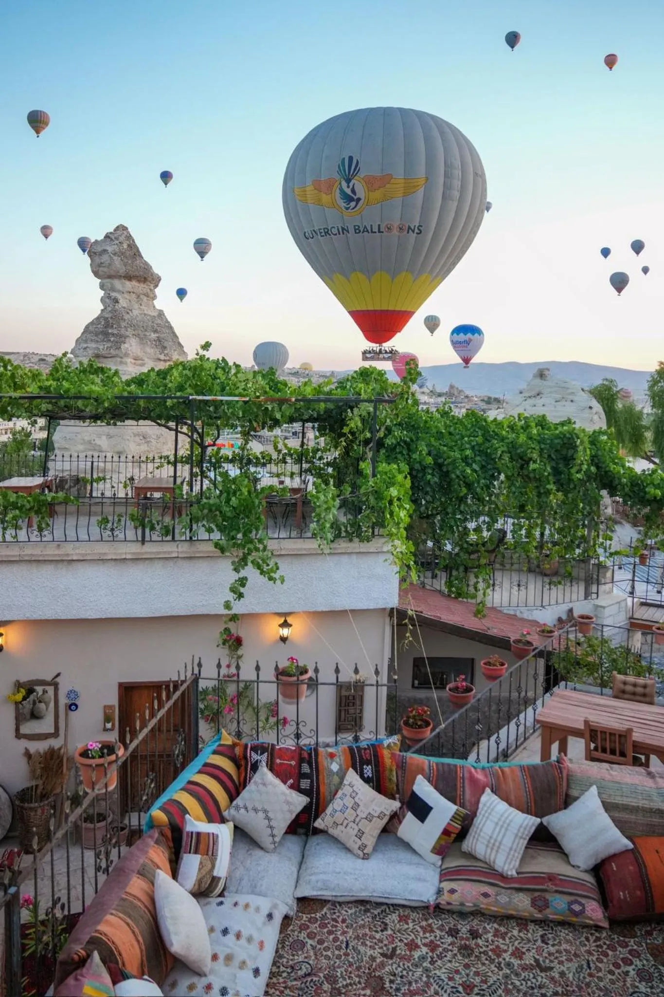 Balcony/Terrace in Paradise Cappadocia Hotel