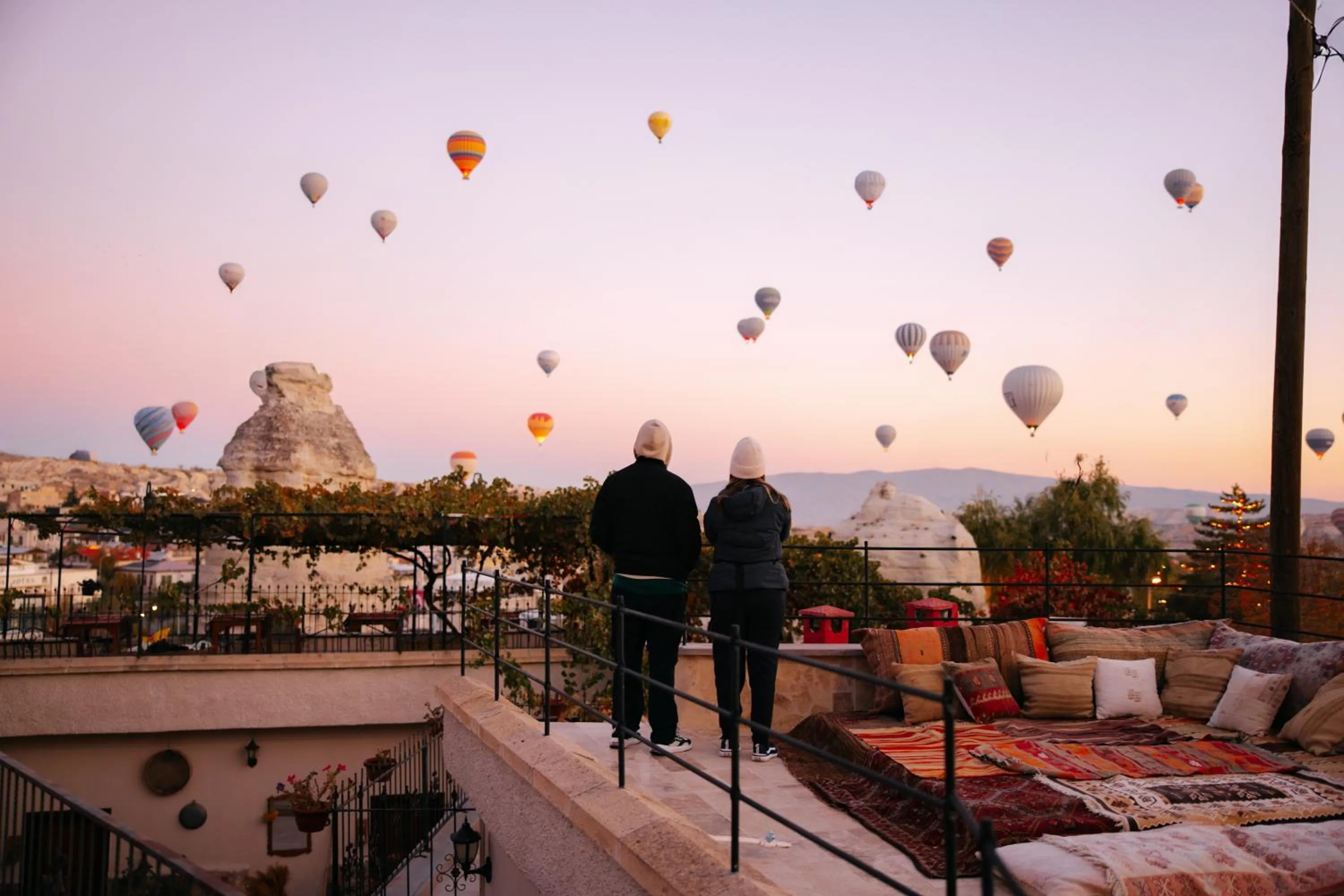 Balcony/Terrace in Paradise Cappadocia