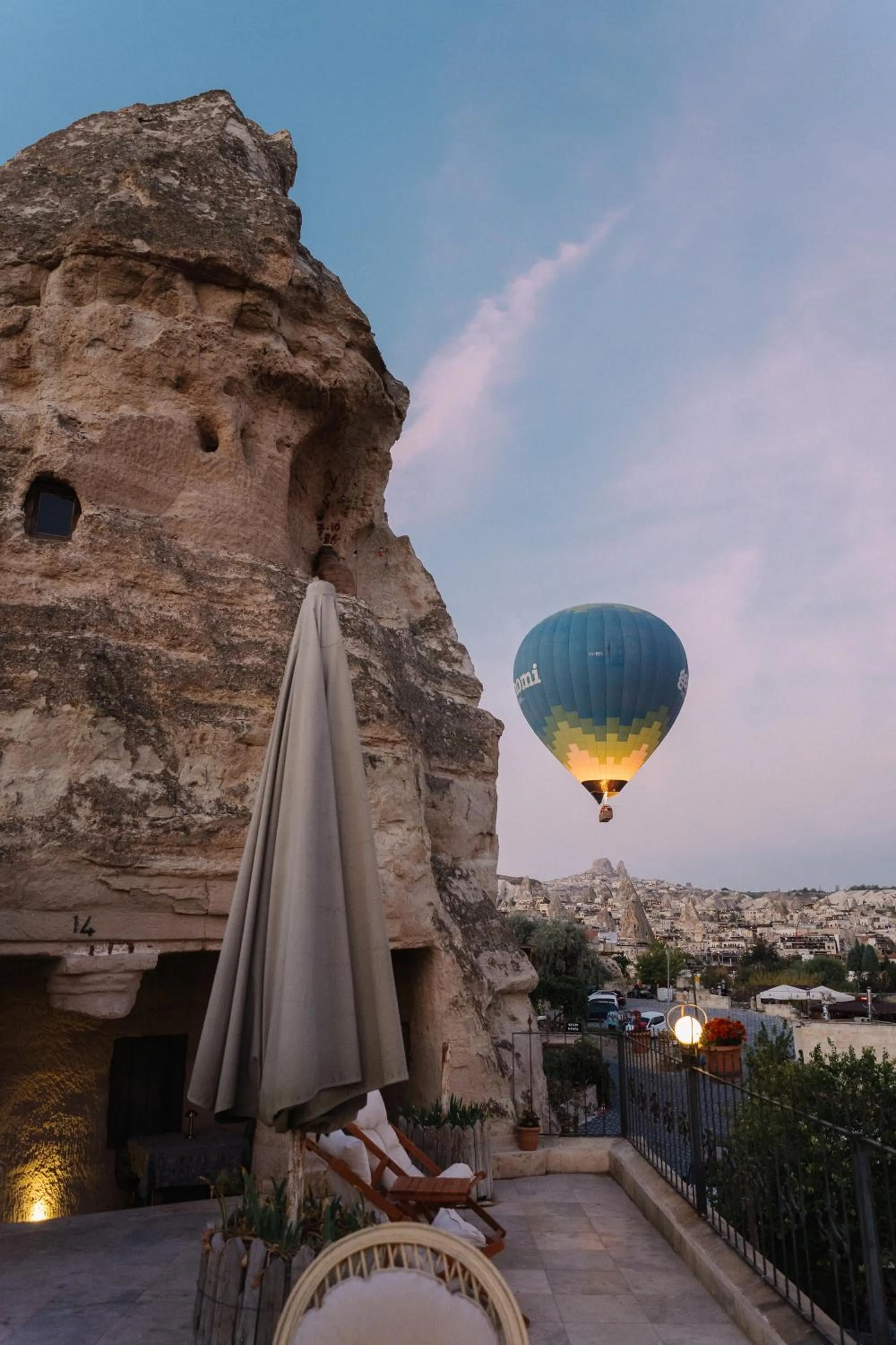 Balcony/Terrace in Paradise Cappadocia Hotel