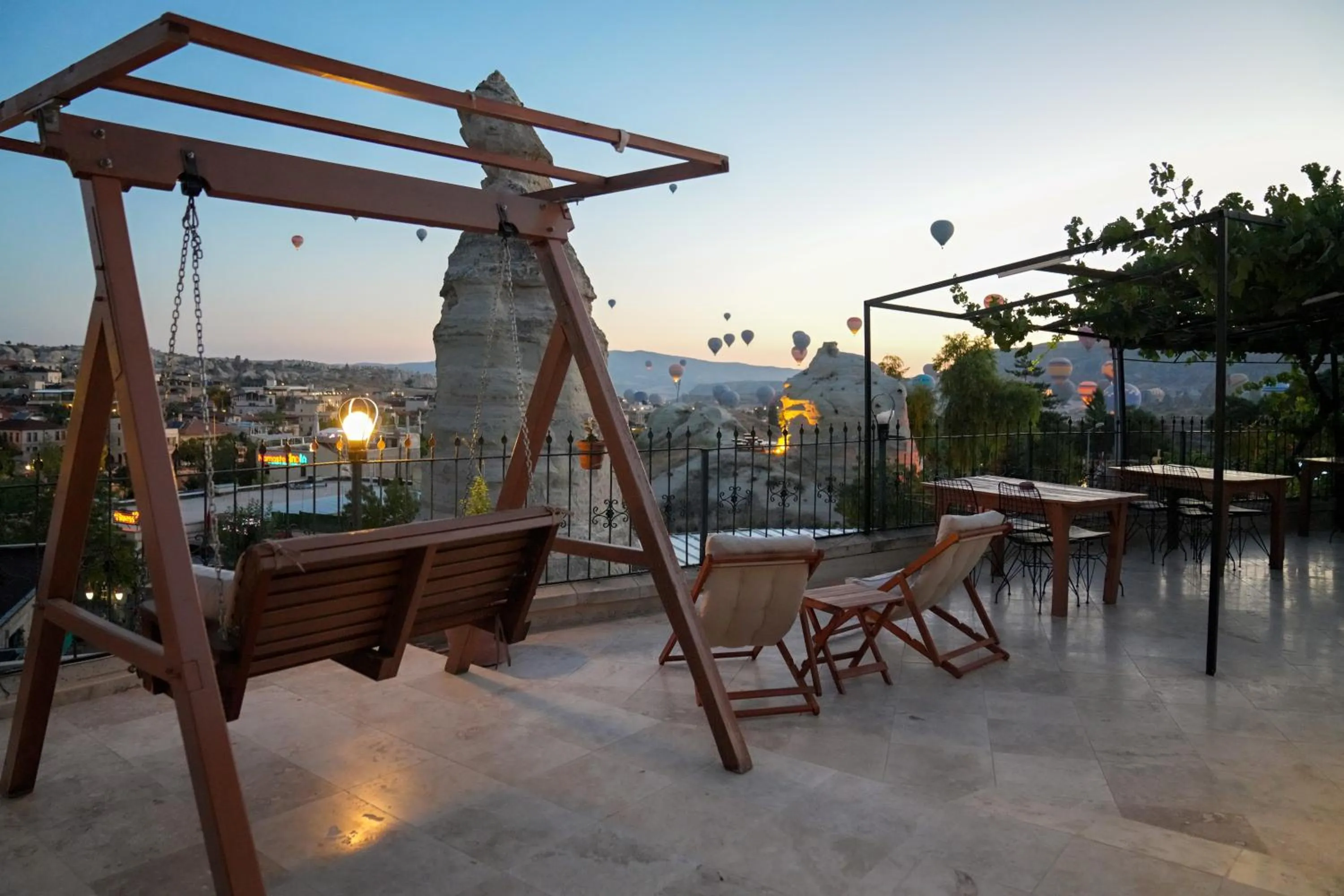 Balcony/Terrace in Paradise Cappadocia Hotel