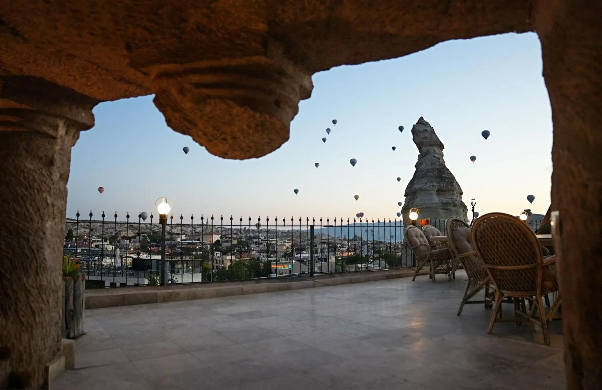 Balcony/Terrace in Paradise Cappadocia Hotel
