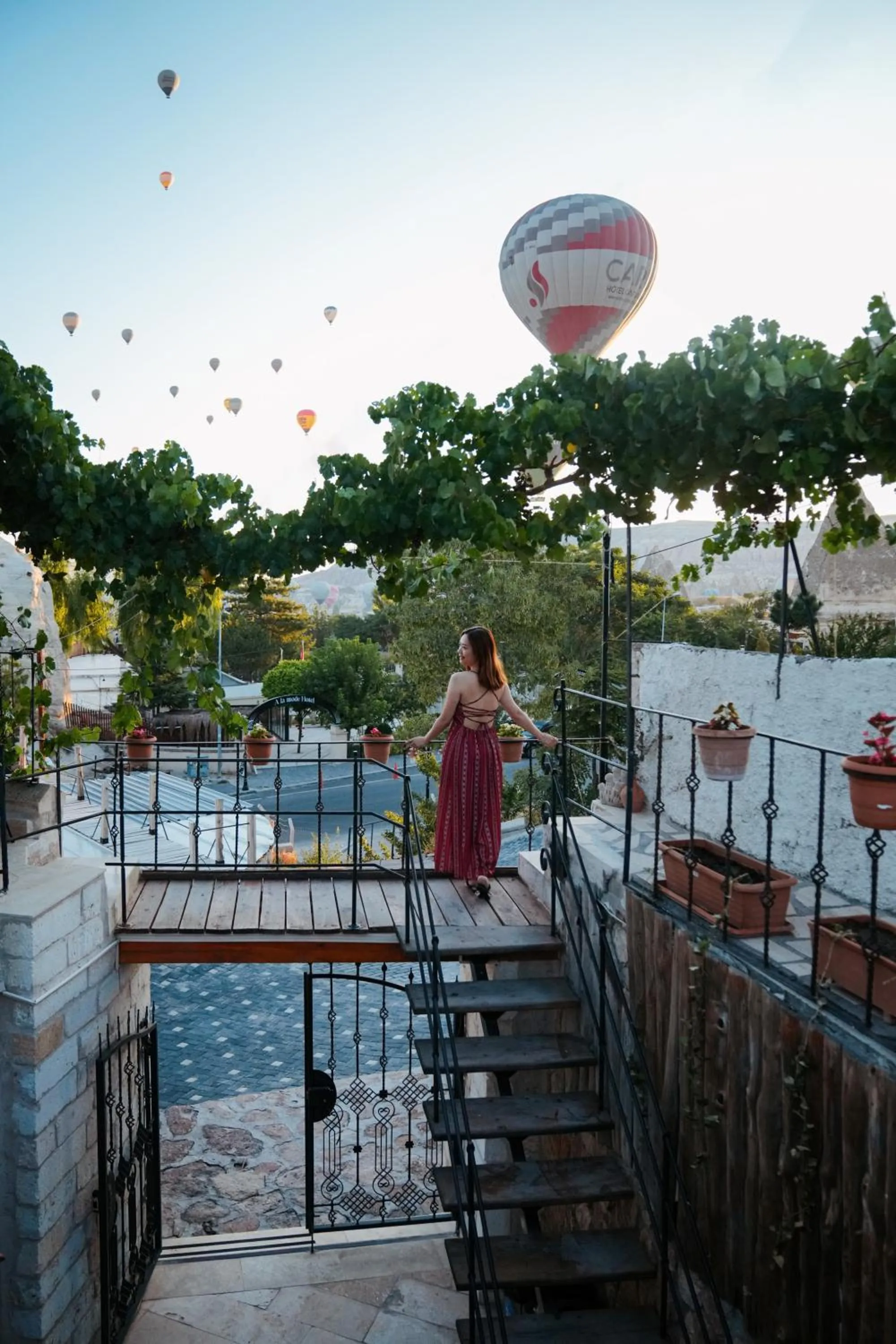 group of guests in Paradise Cappadocia Hotel