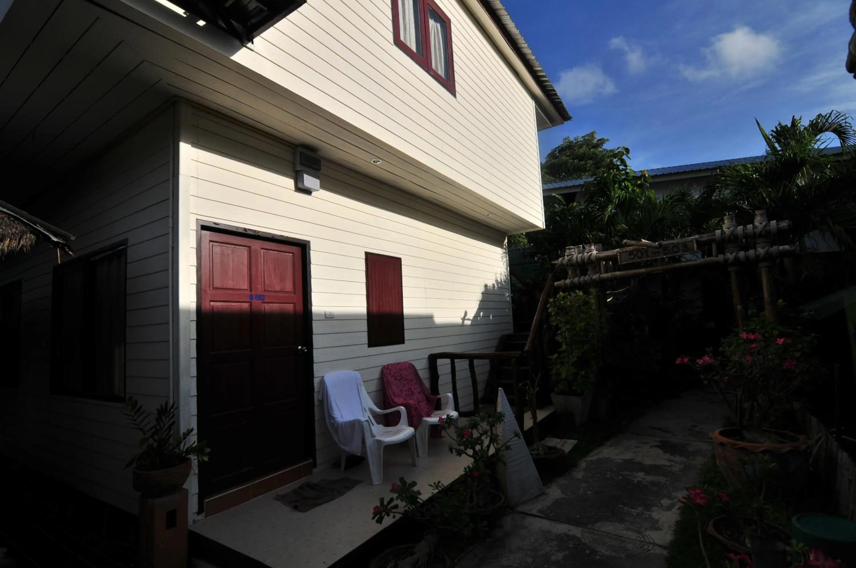 Patio in Phi Phi Twin Palms Bungalow
